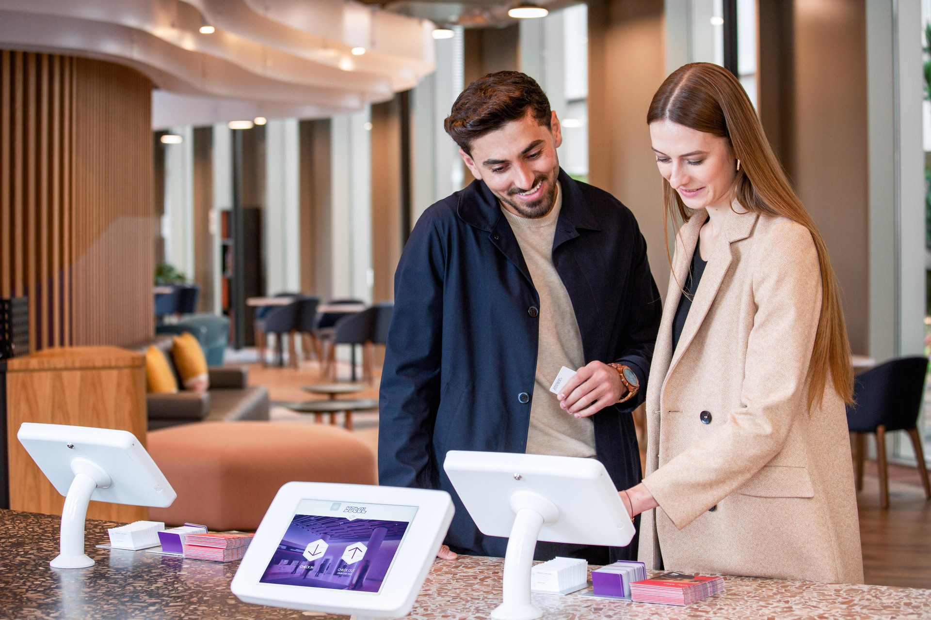 Vista Lobby YOTEL Amsterdam