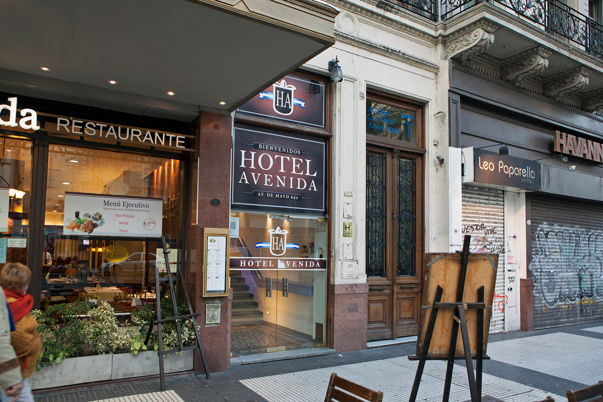 Vista Exterior Hotel Avenida Buenos Aires