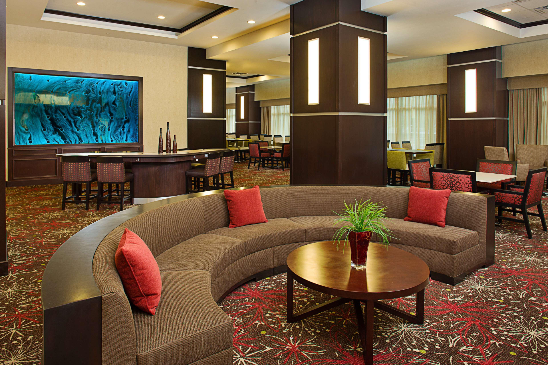 Vista Lobby Homewood Suites by Hilton Dallas Downtown, TX