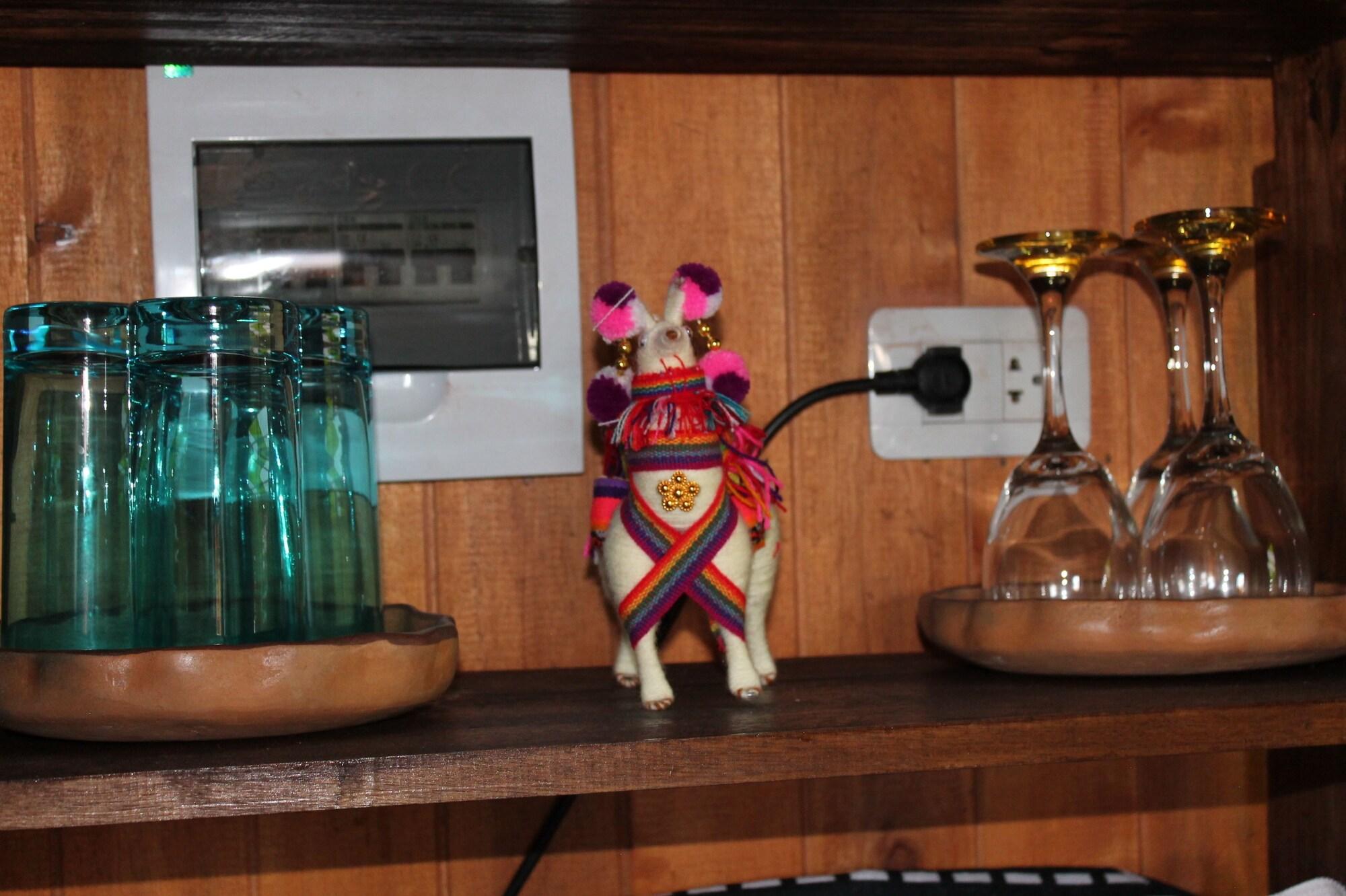 Set de Habitación Ecolodge Las Cabañas en Urubamba