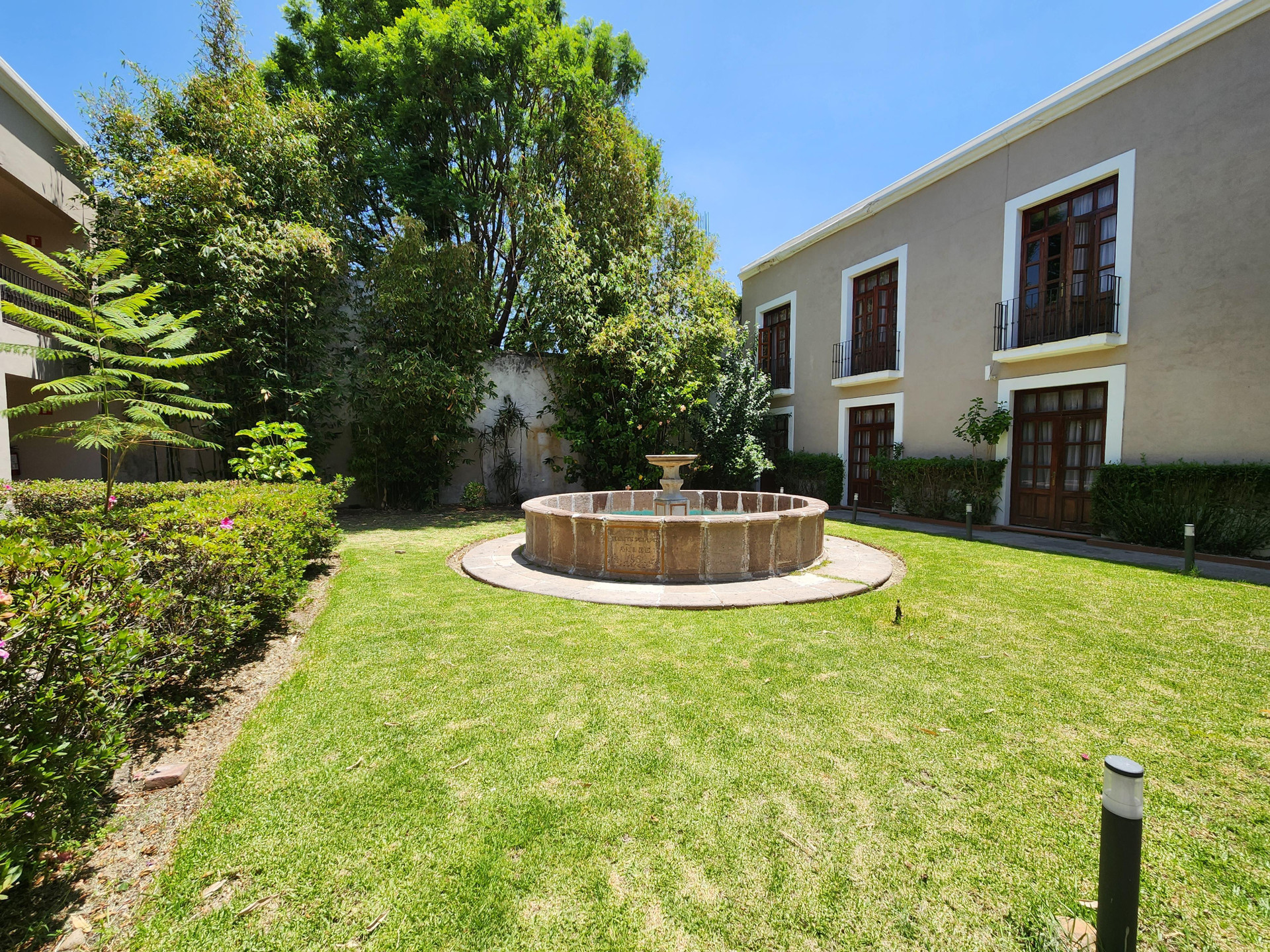 Vista Lobby Hotel Posada San Francisco Tlaxcala