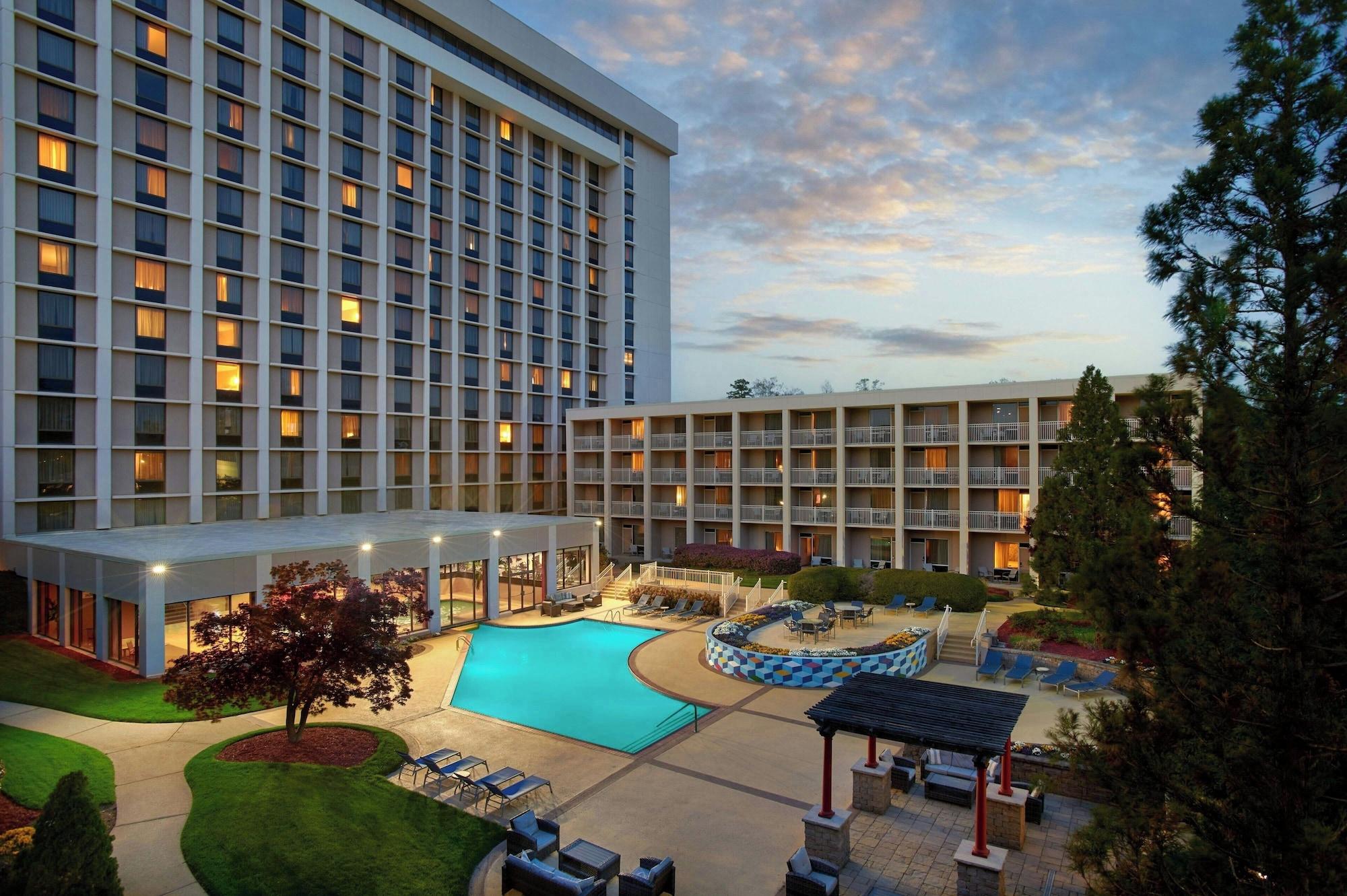 Vista Exterior Atlanta Airport Marriott