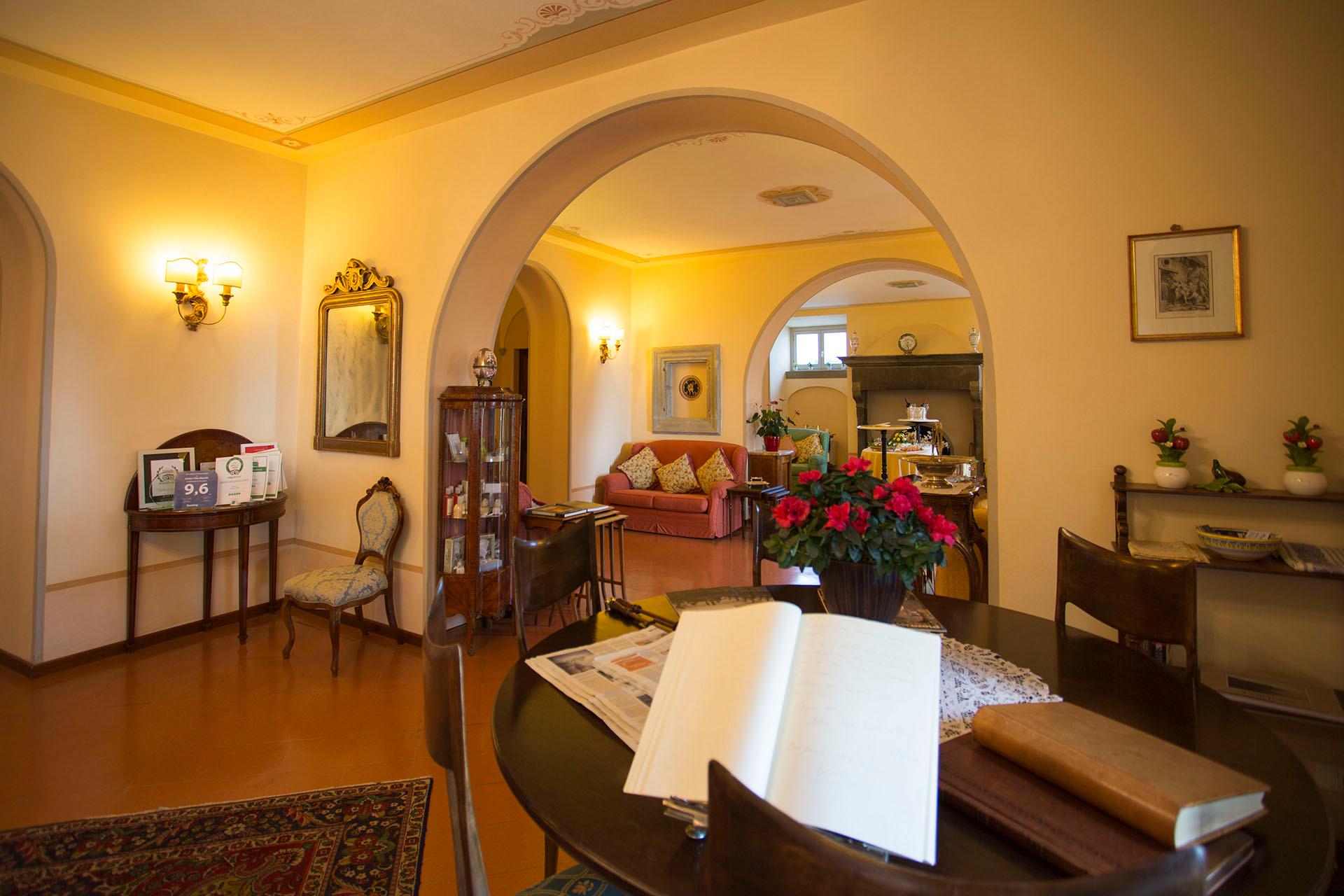 Vista Lobby Hotel Villa Marsili