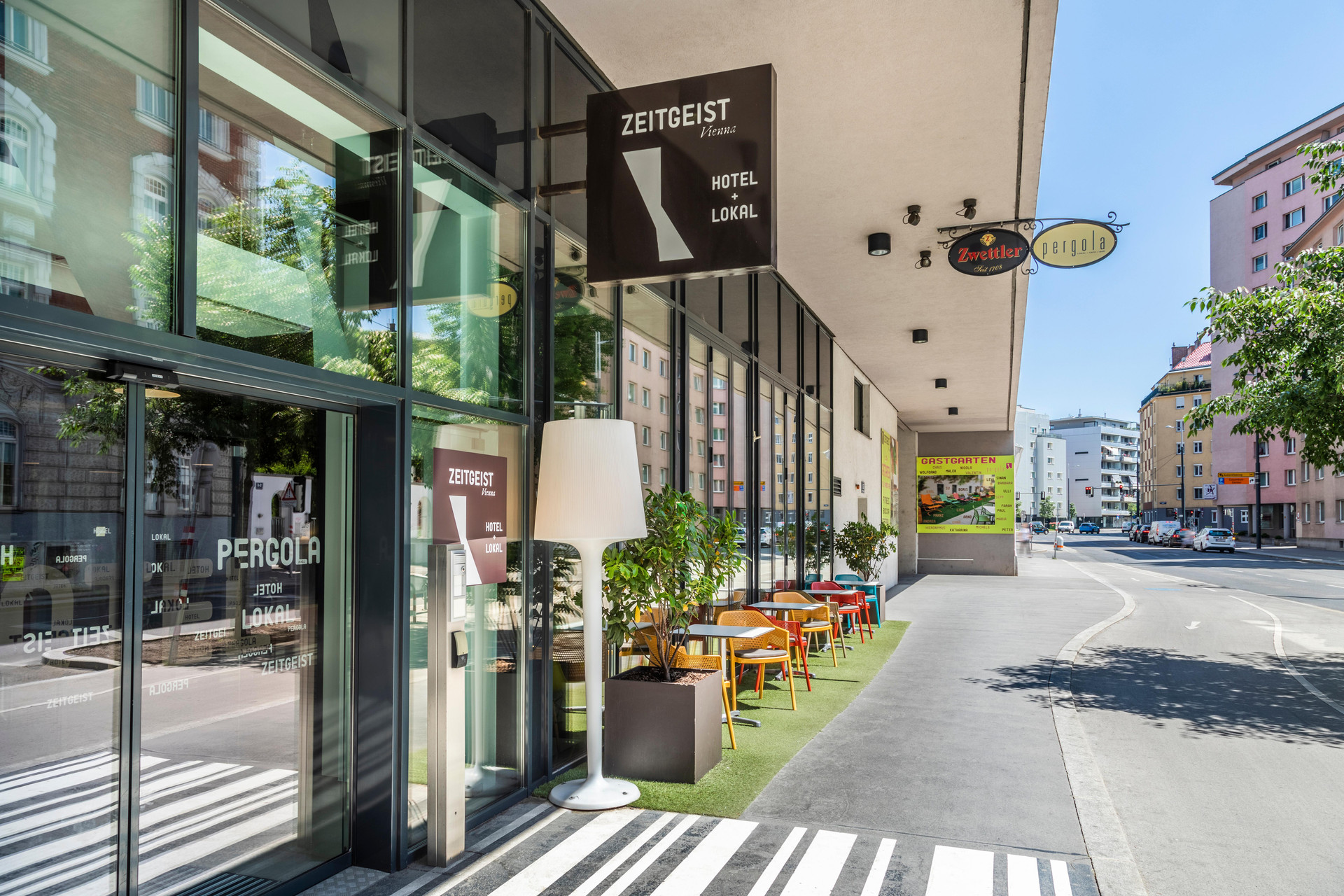 Vista Exterior Hotel Zeitgeist Vienna Hauptbahnhof