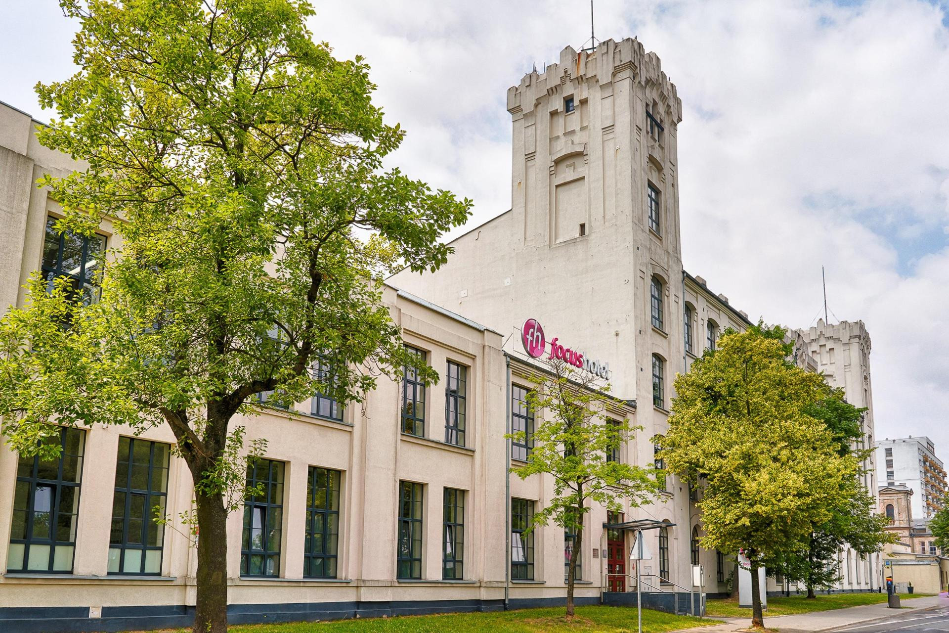 Vista Exterior Hotel Focus Lodz
