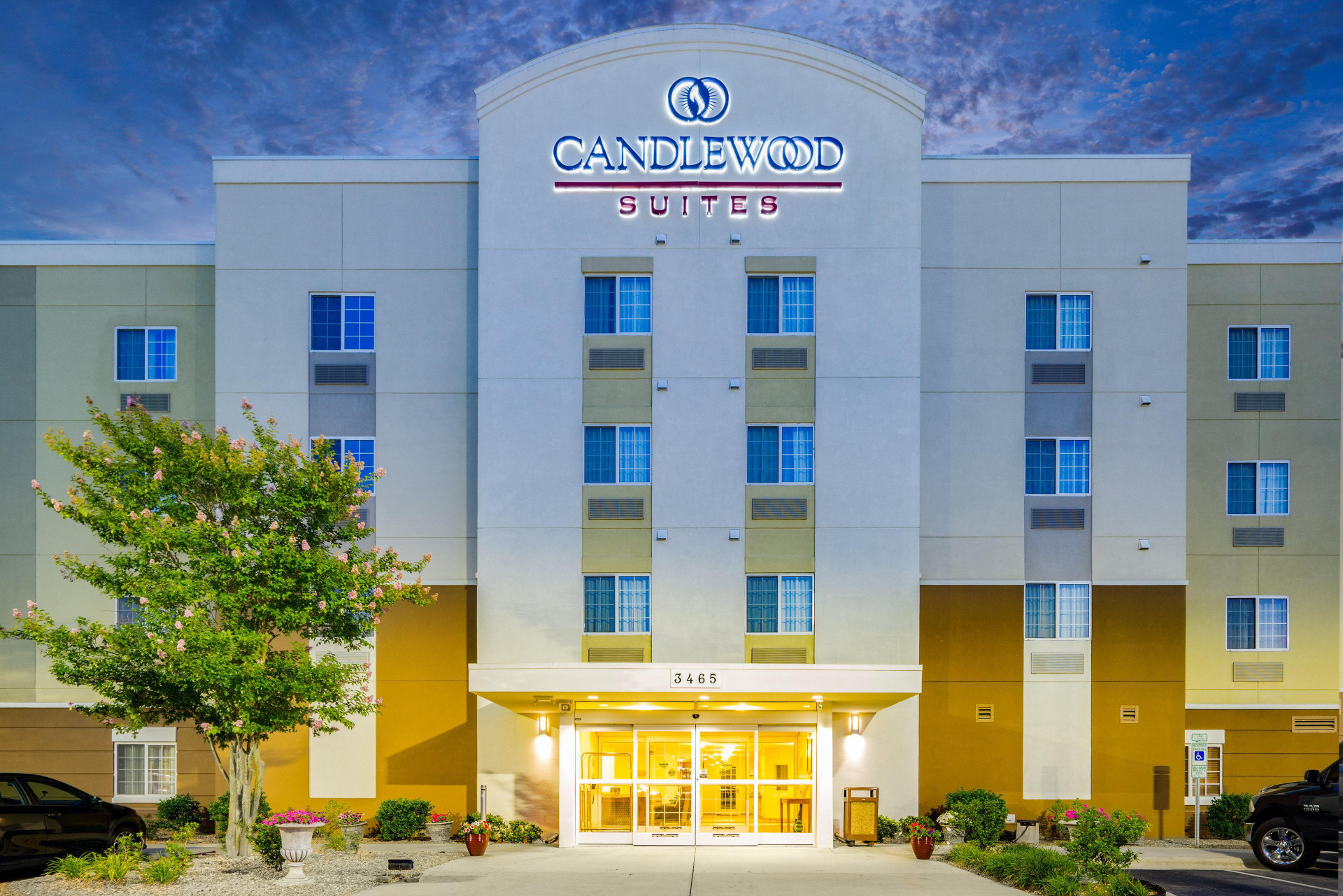 Vista Exterior Candlewood Suites New Bern by IHG