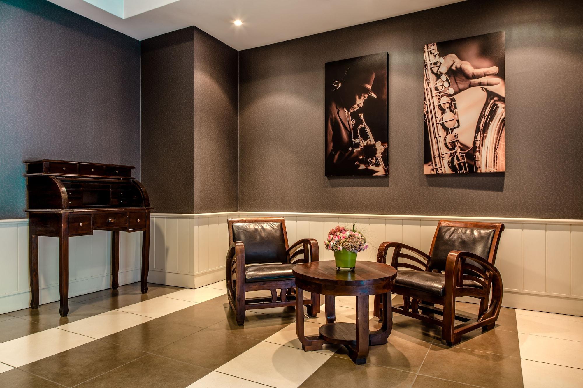 Vista Lobby Diamant Suites Brussels EU