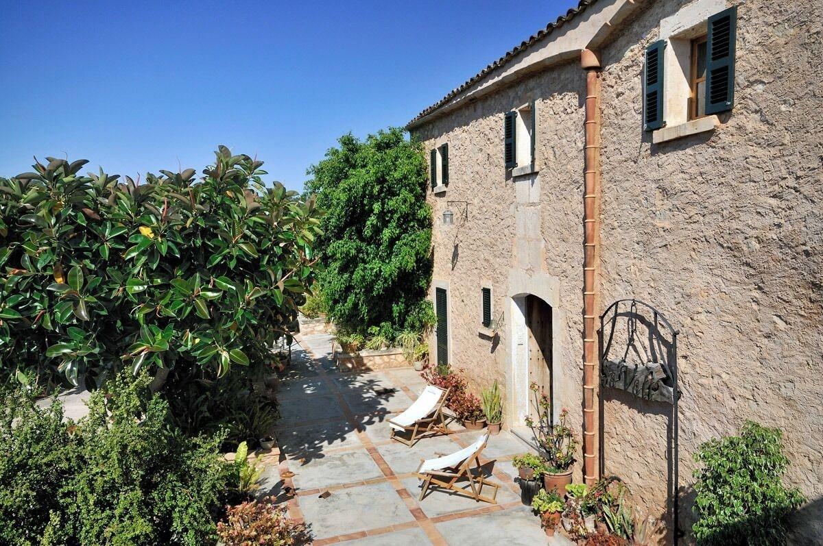 Vista Exterior Agroturismo Sa Vall de son Macia