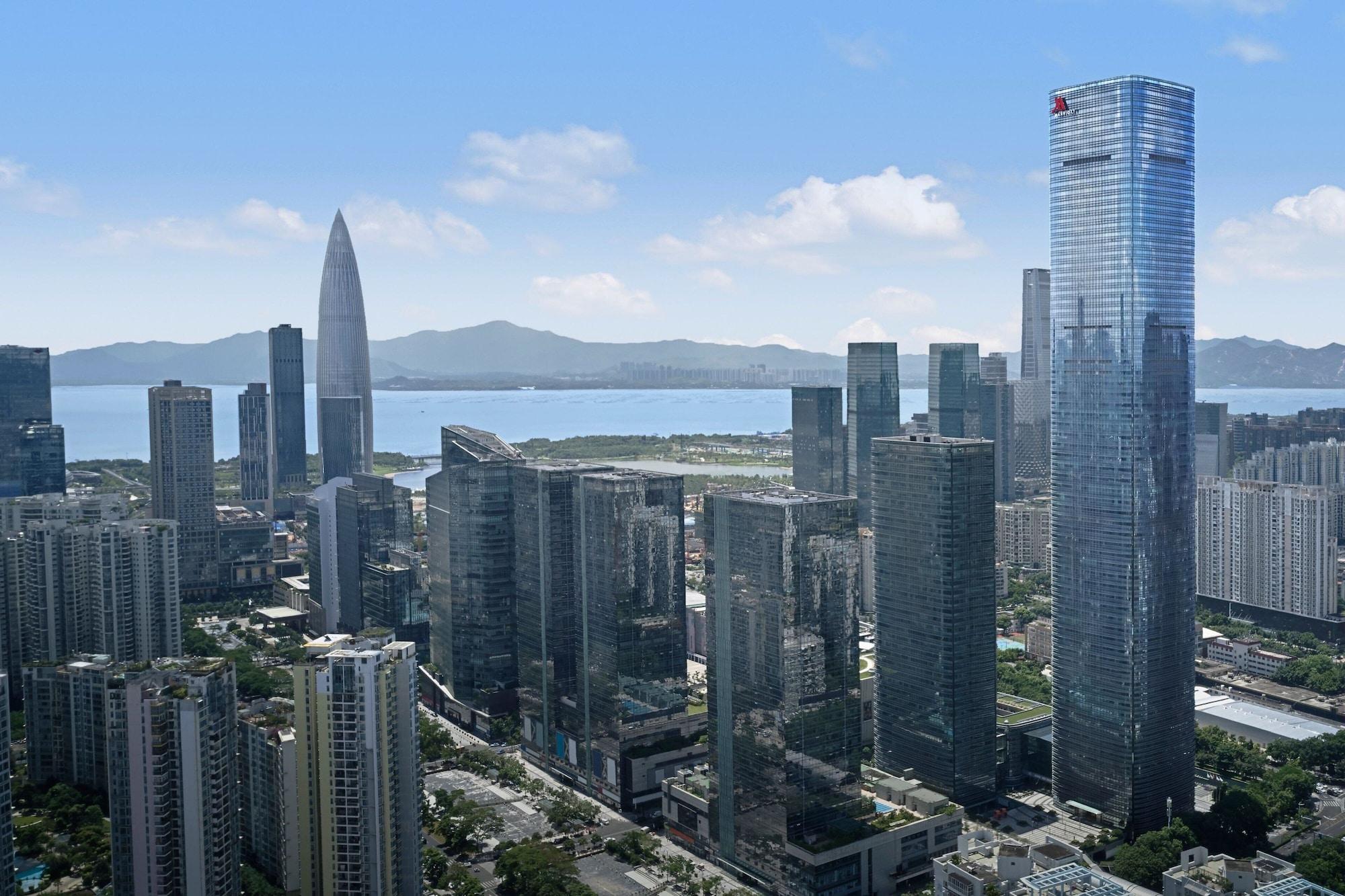 Vista Exterior Shenzhen Marriott Hotel Nanshan