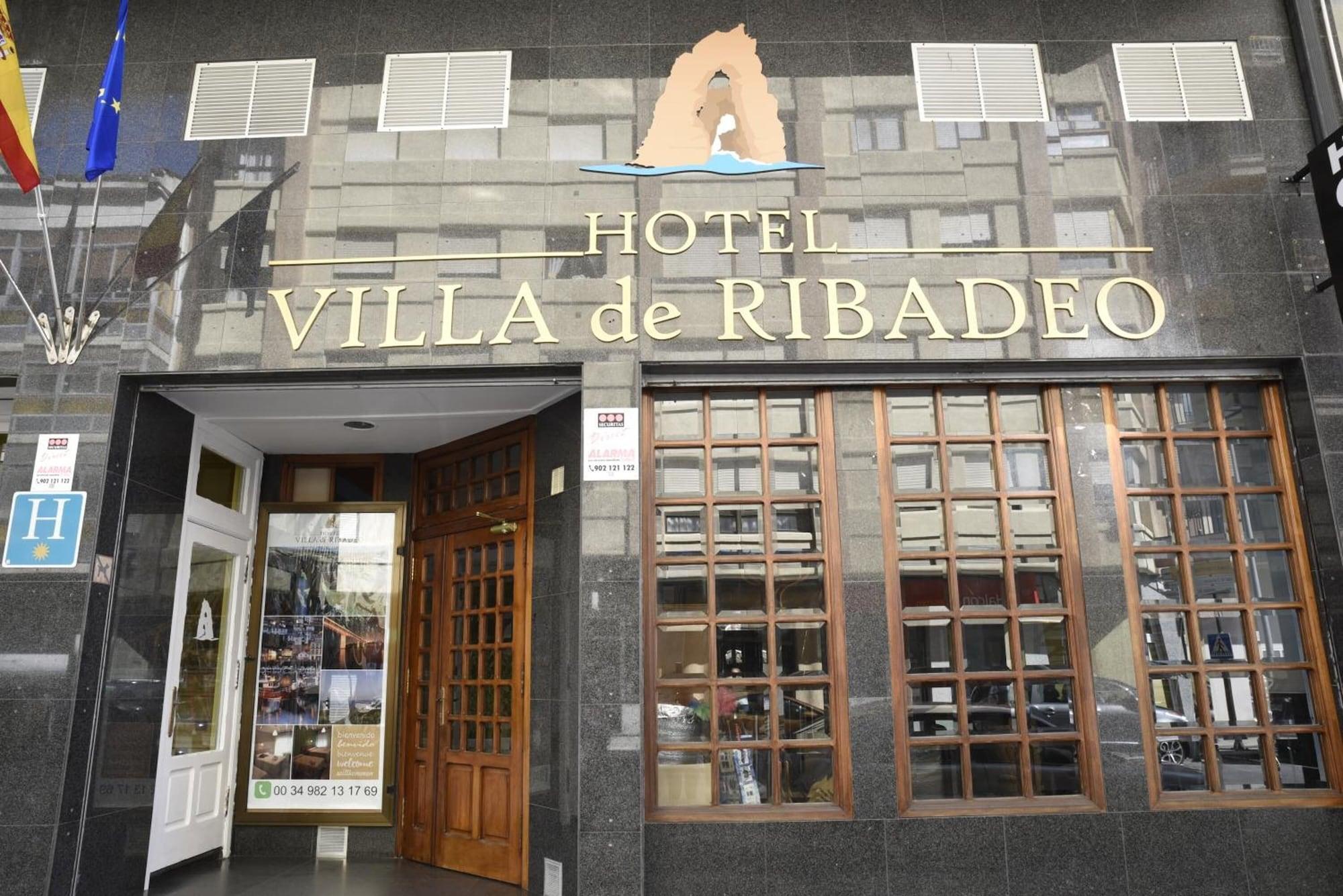 Vista Exterior Hotel Villa De Ribadeo
