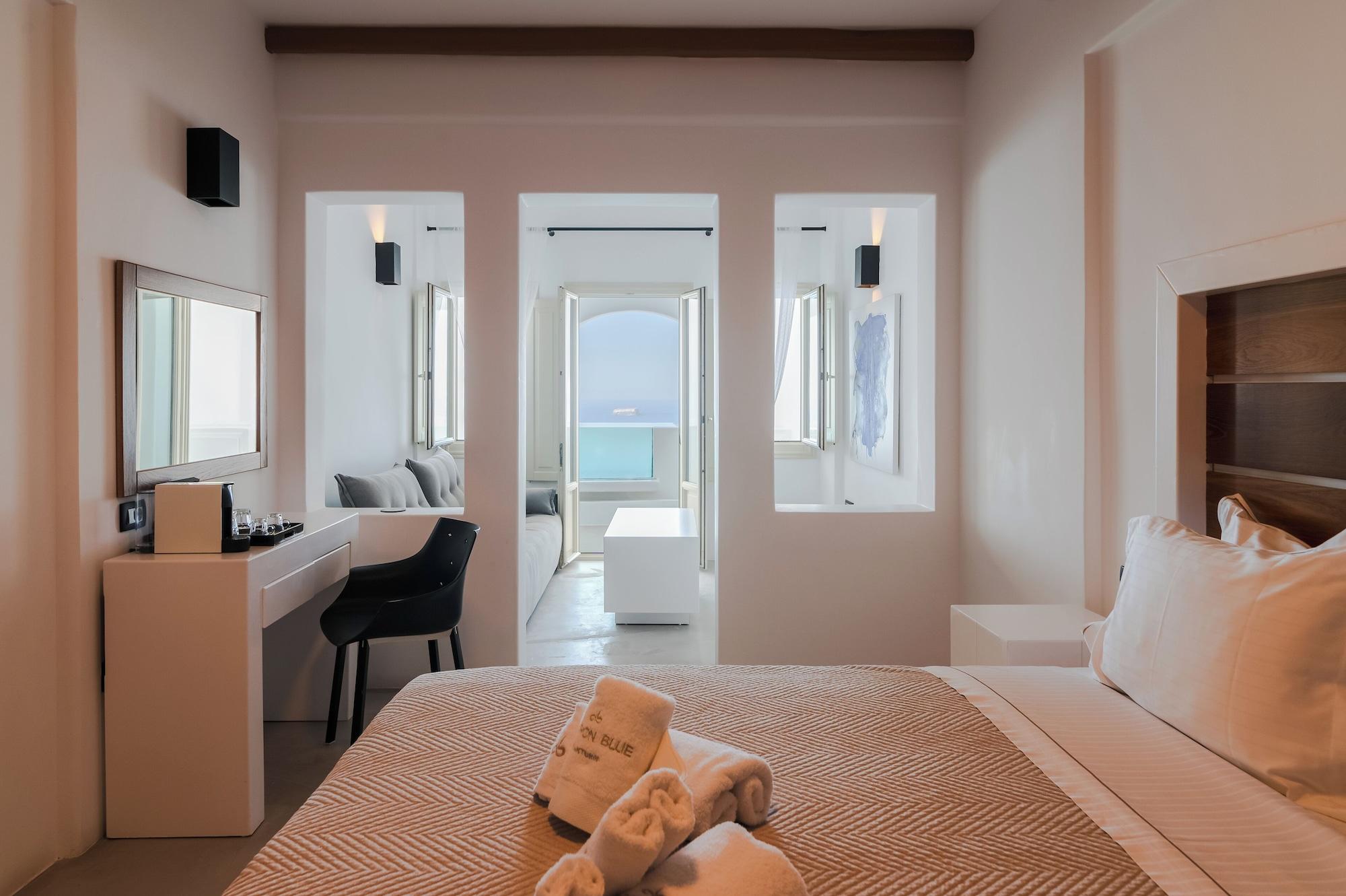 Habitación Apeiron Blue Santorini - Sustainable Adults Only 14+