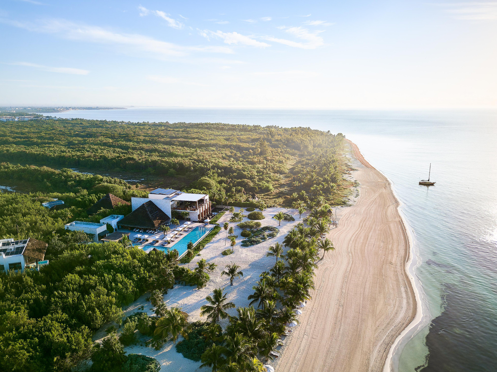 Vista Exterior Chable Maroma