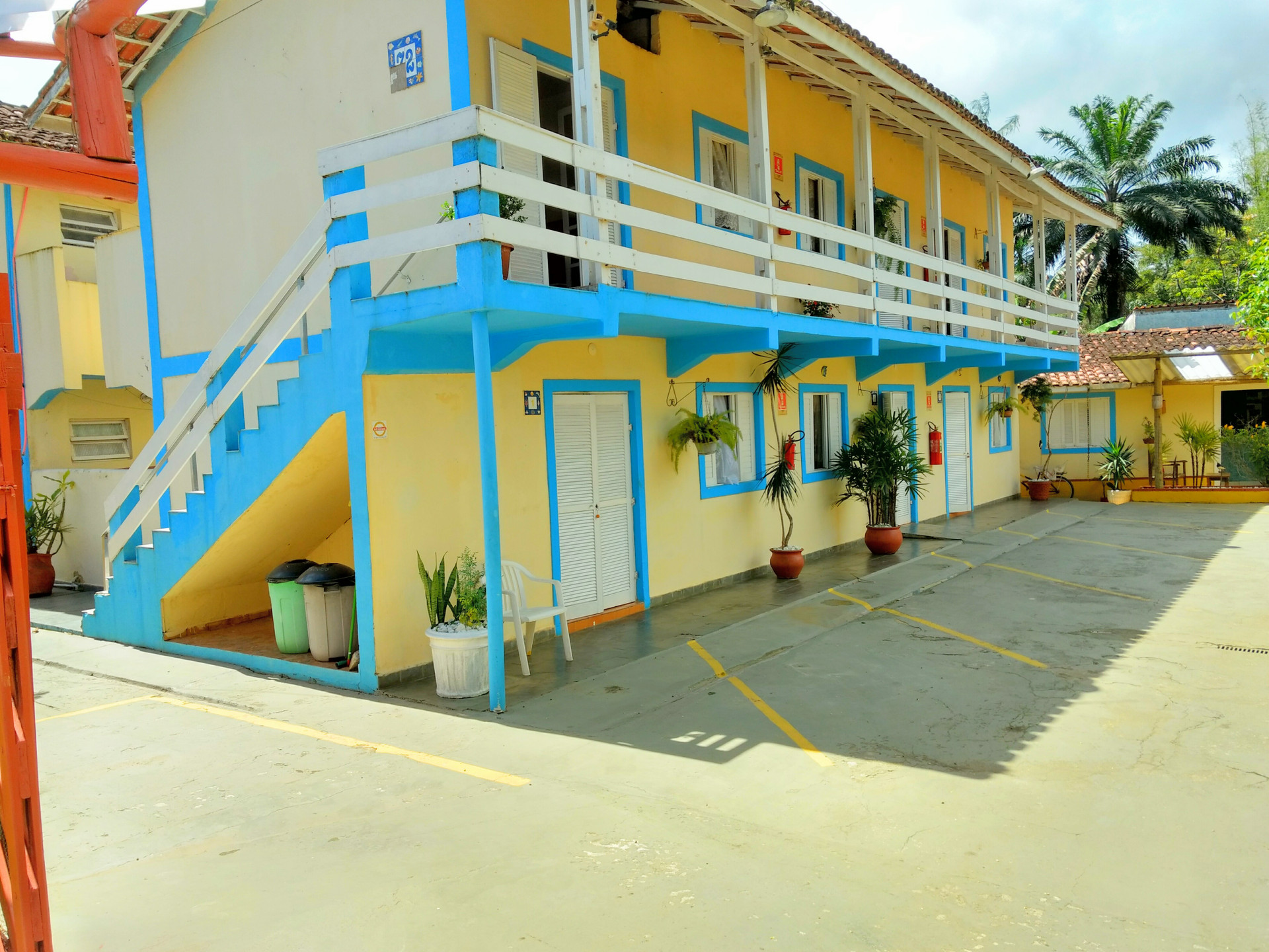 Vista Exterior Pousada Atobá