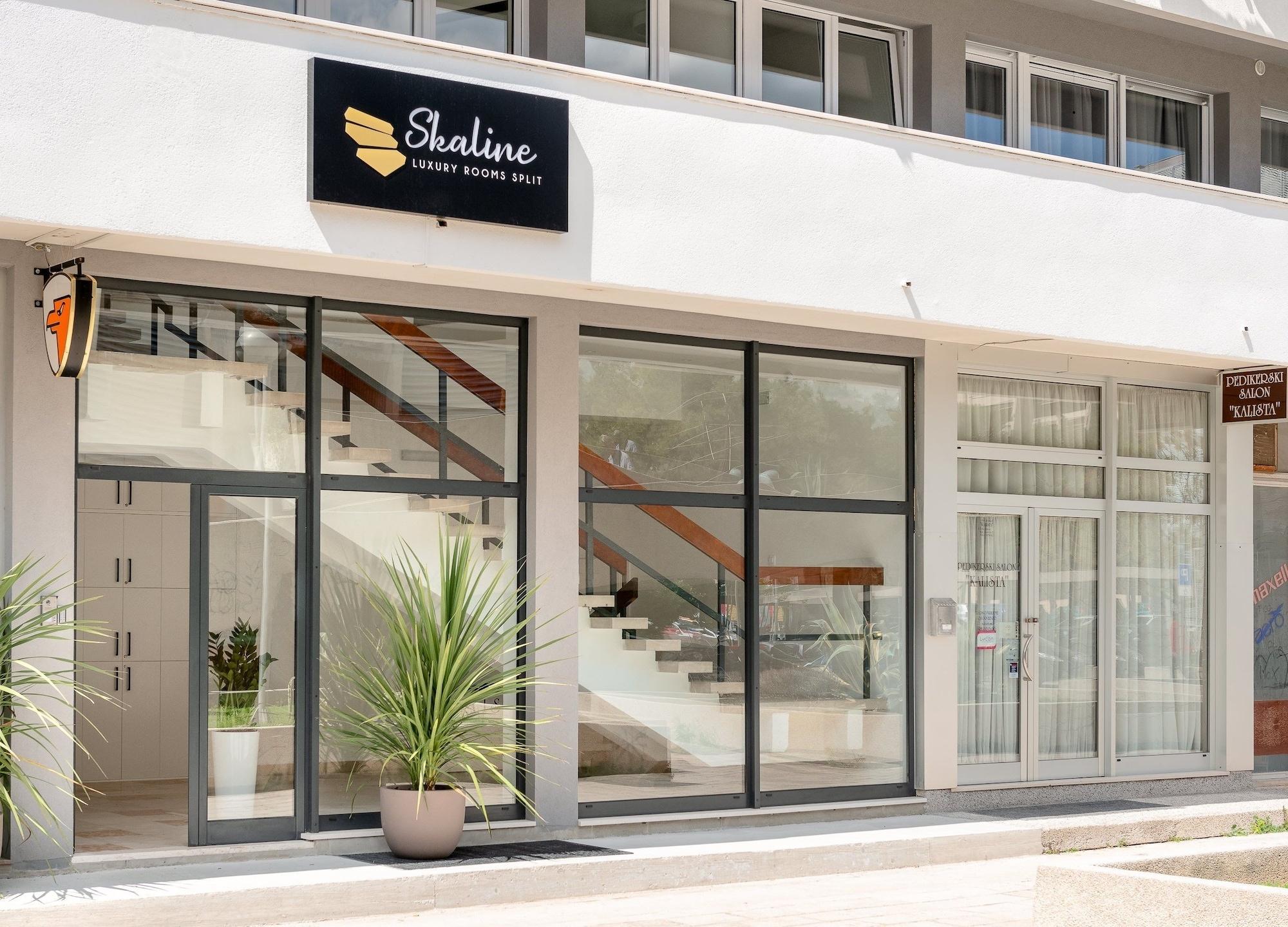 Vista Exterior Skaline Luxury rooms Split