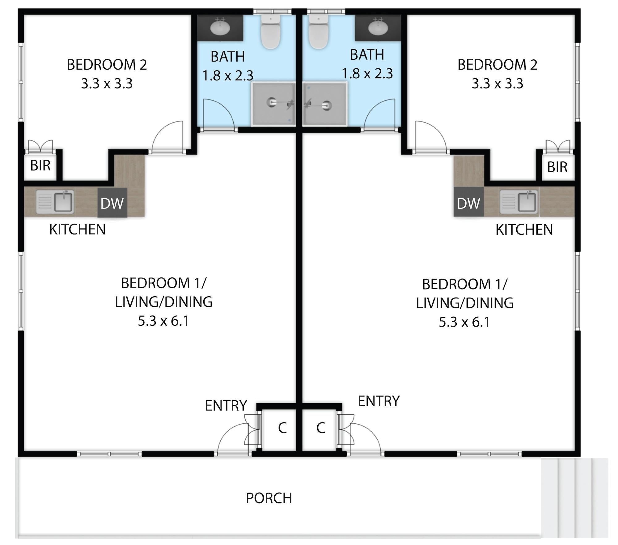 Habitación Yarra Gables