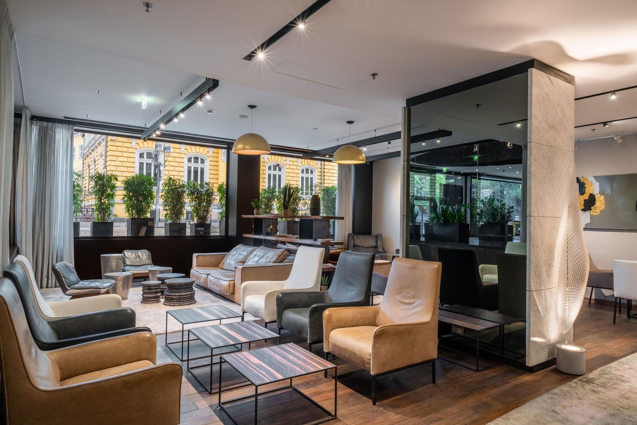 Vista Lobby Sense Hotel Sofia, a Member of Design Hotels