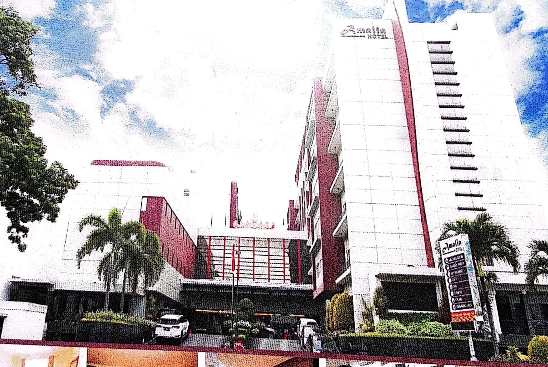 Vista Exterior Amalia Hotel Lampung