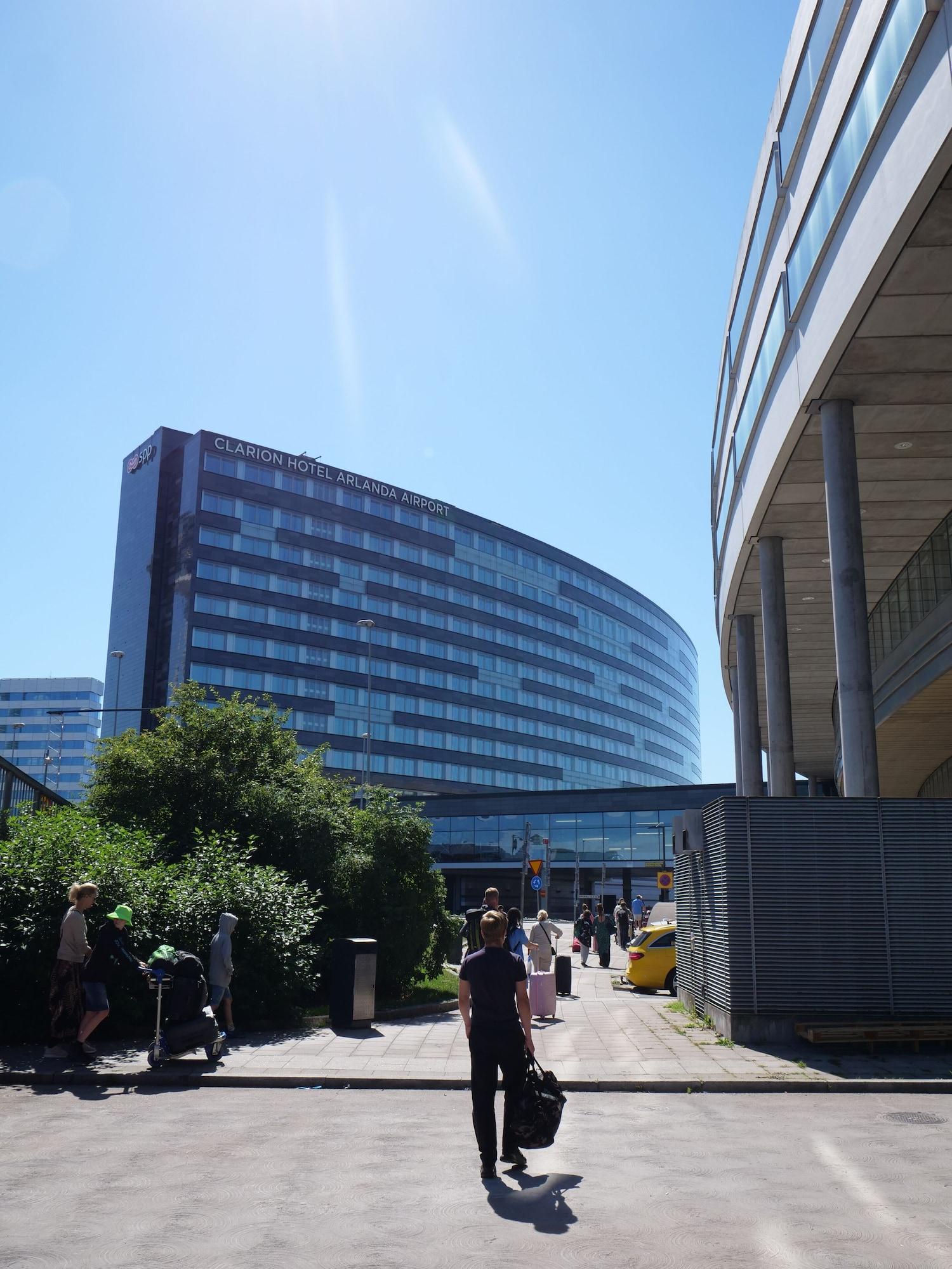 Vista Exterior Clarion Hotel Arlanda Airport Terminal