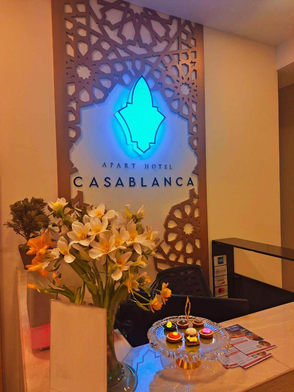 Vista Lobby APART HOTEL CASA BLANCA