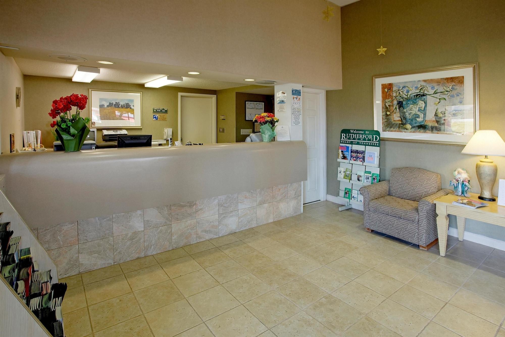 Vista Lobby Americas Best Value Inn & Suites Murfreesboro