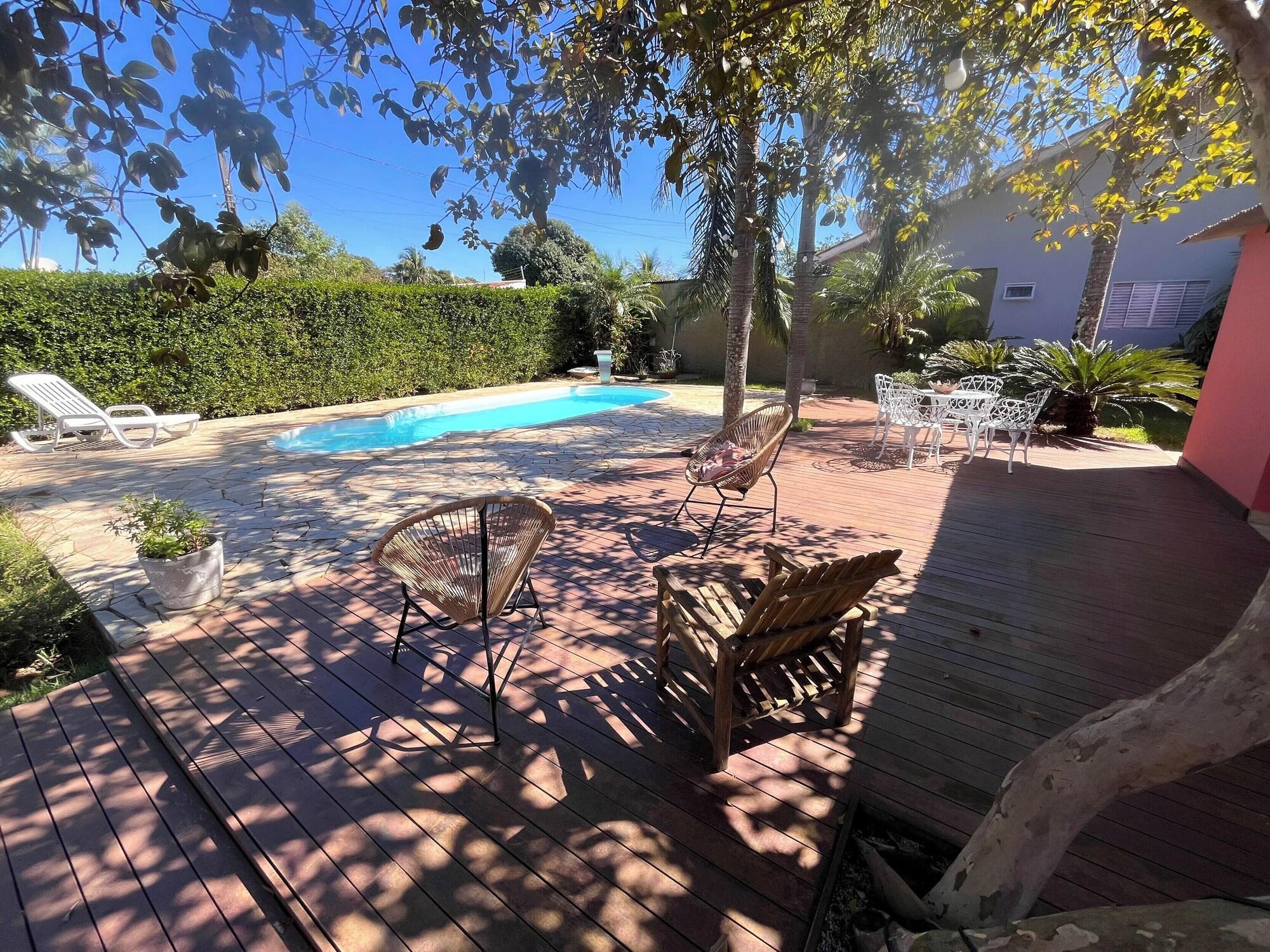 Vista Piscina Pousada Vento Sul