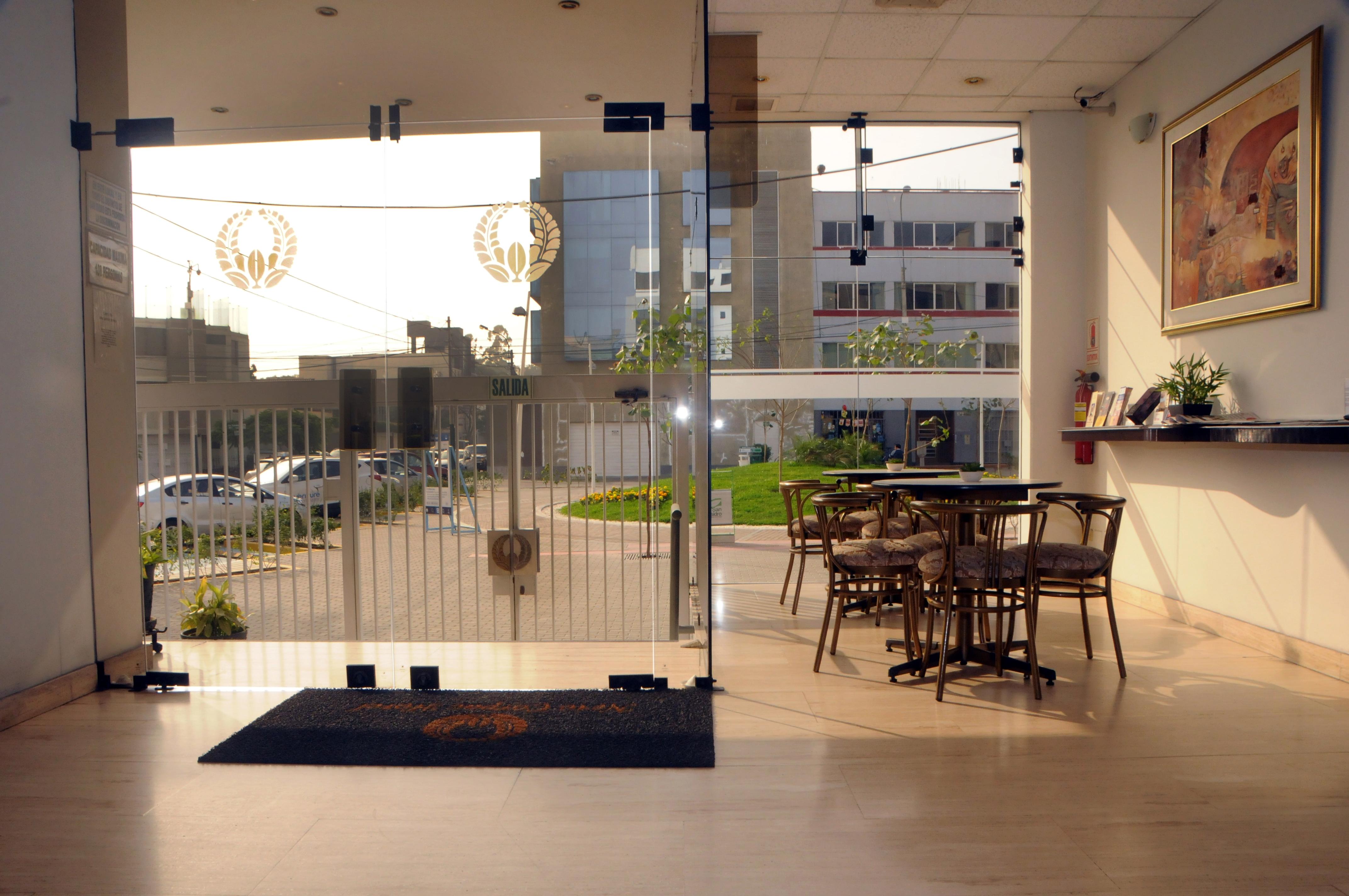 Vista Lobby Hotel Presidente San Isidro
