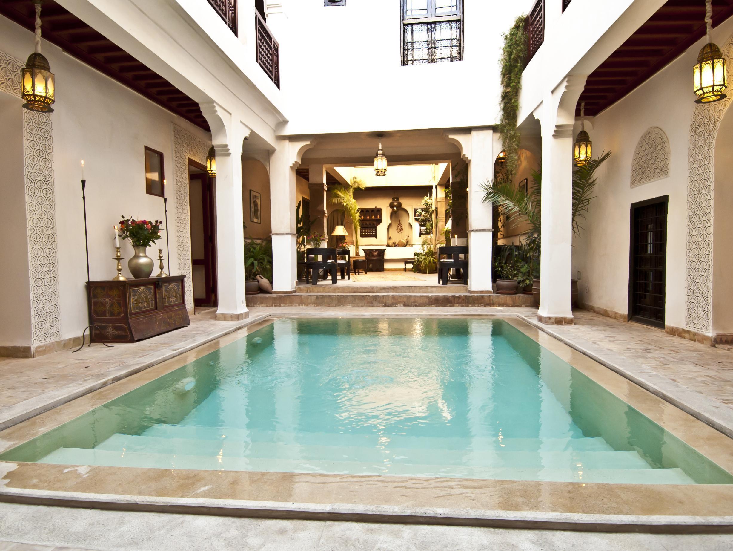 Vista Piscina Riad Joudour