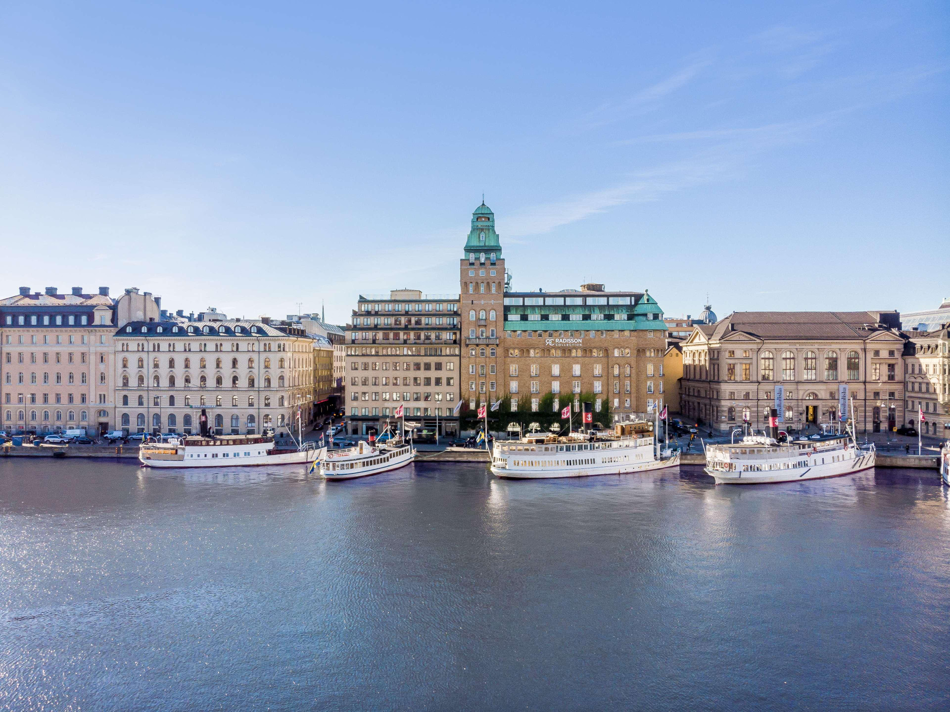 Vista Exterior Radisson Collection, Strand Hotel, Stockholm