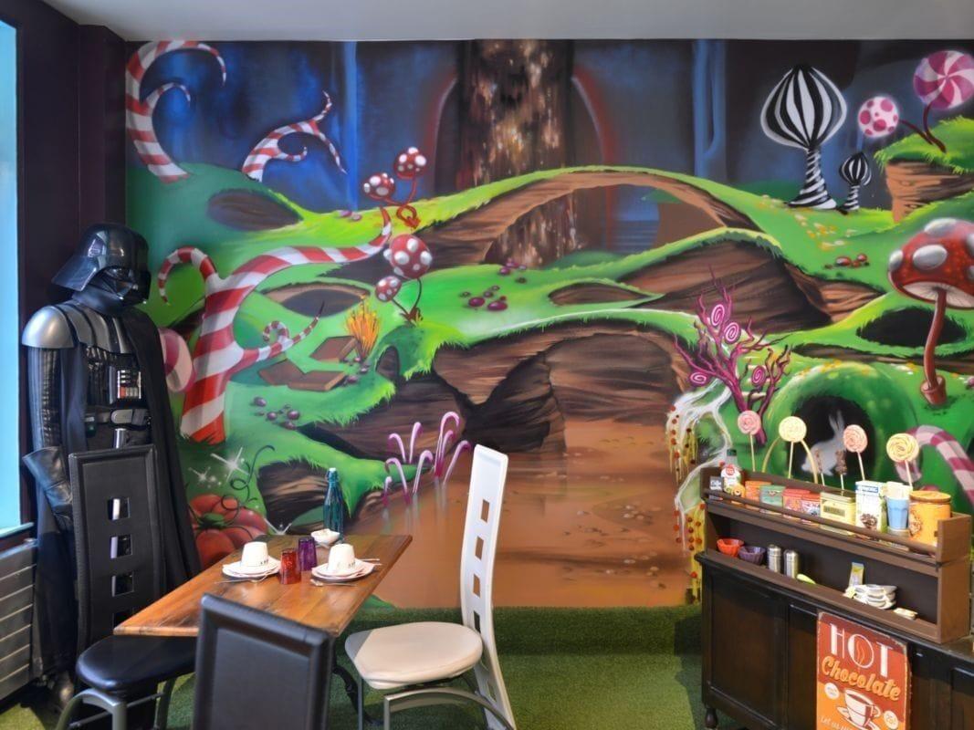 Bar/Salón Suivez le Lapin Blanc