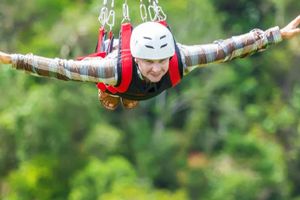 Actividad - Flying Fox sobre el río Zambezi
