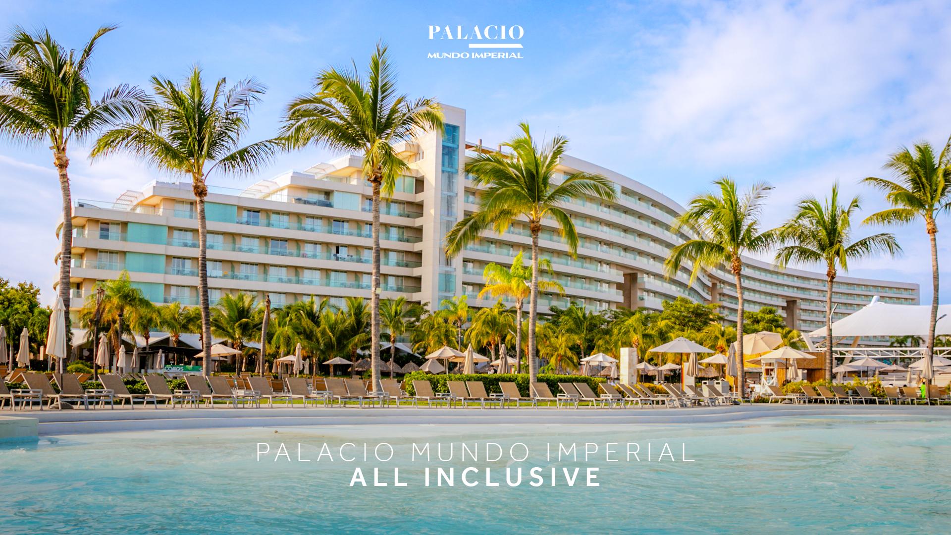 Vista Exterior Palacio Mundo Imperial All Inclusive Resort