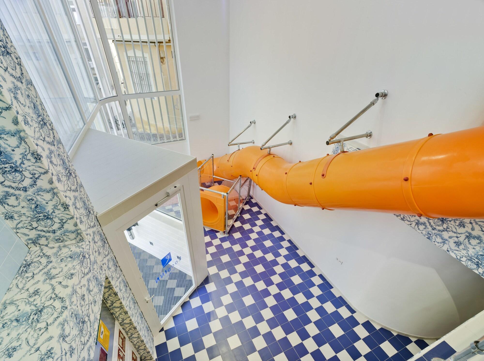 Vista Lobby Loop Inn Hostel Cartagena