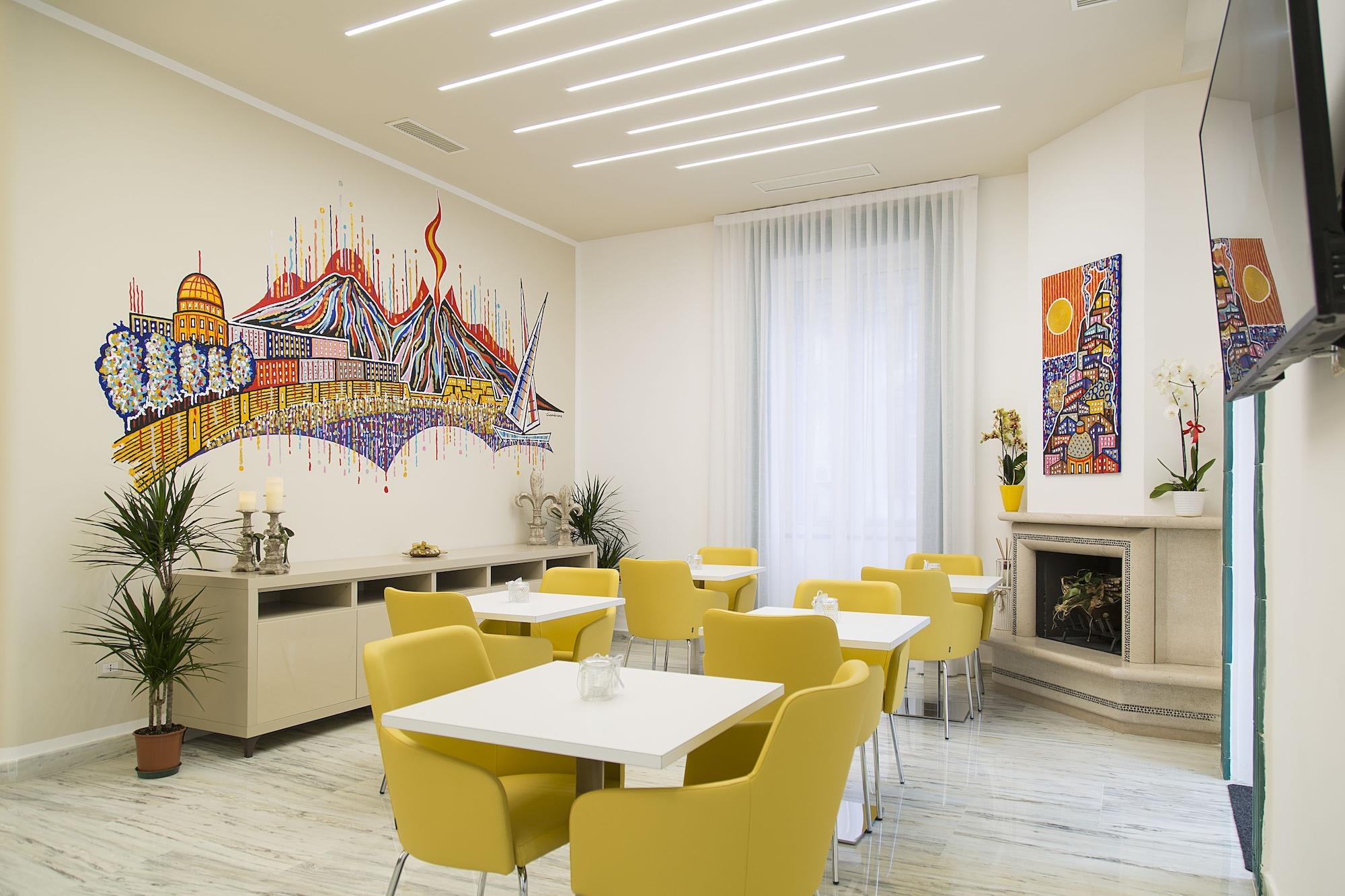 Vista Lobby The Five Rooms Napoli