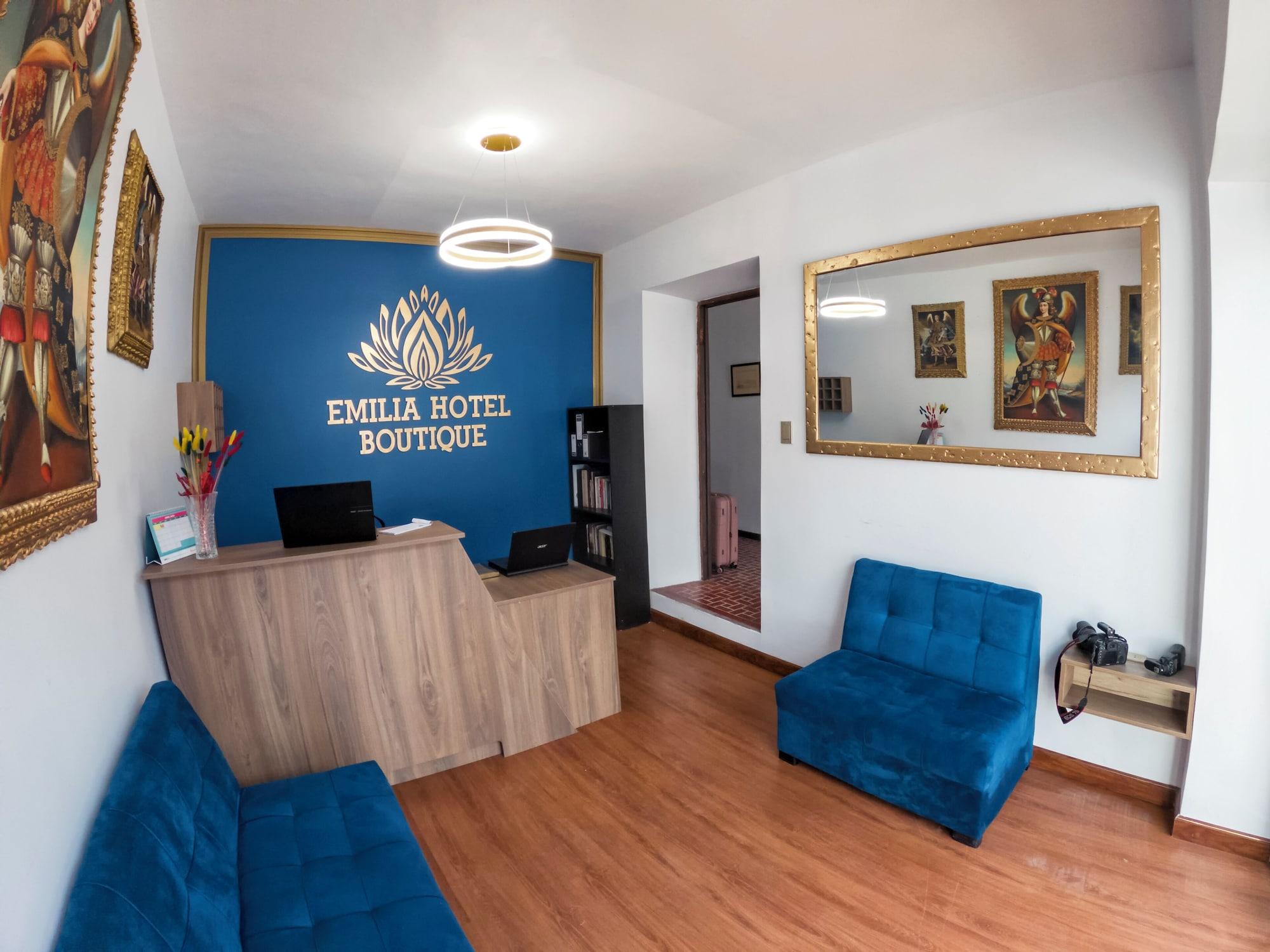 Vista Lobby EMILIA HOTEL BOUTIQUE