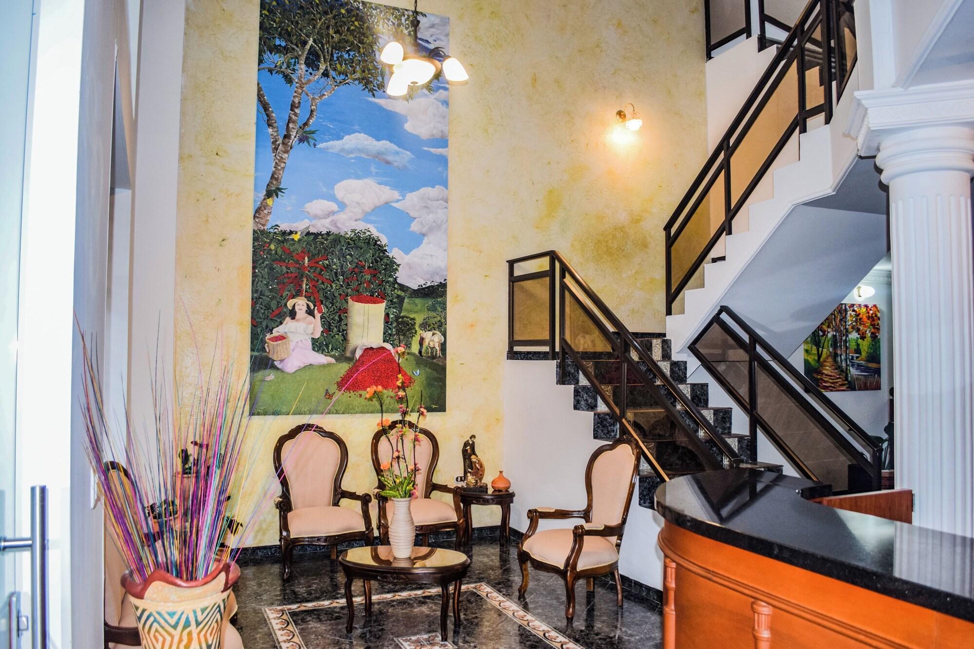 Vista Lobby Samalá Casa Hotel Pitalito
