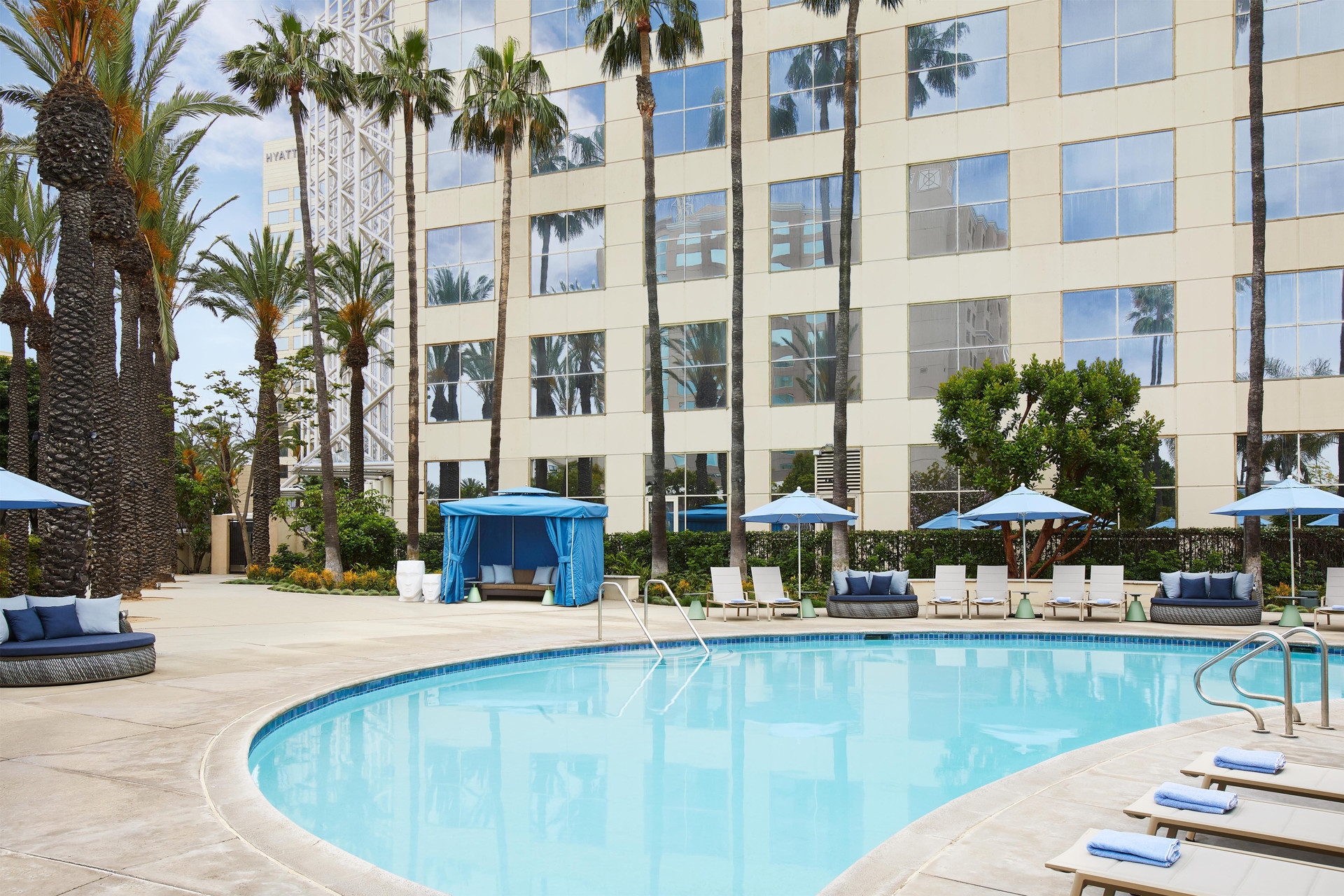 Vista Piscina Hyatt Regency Orange County