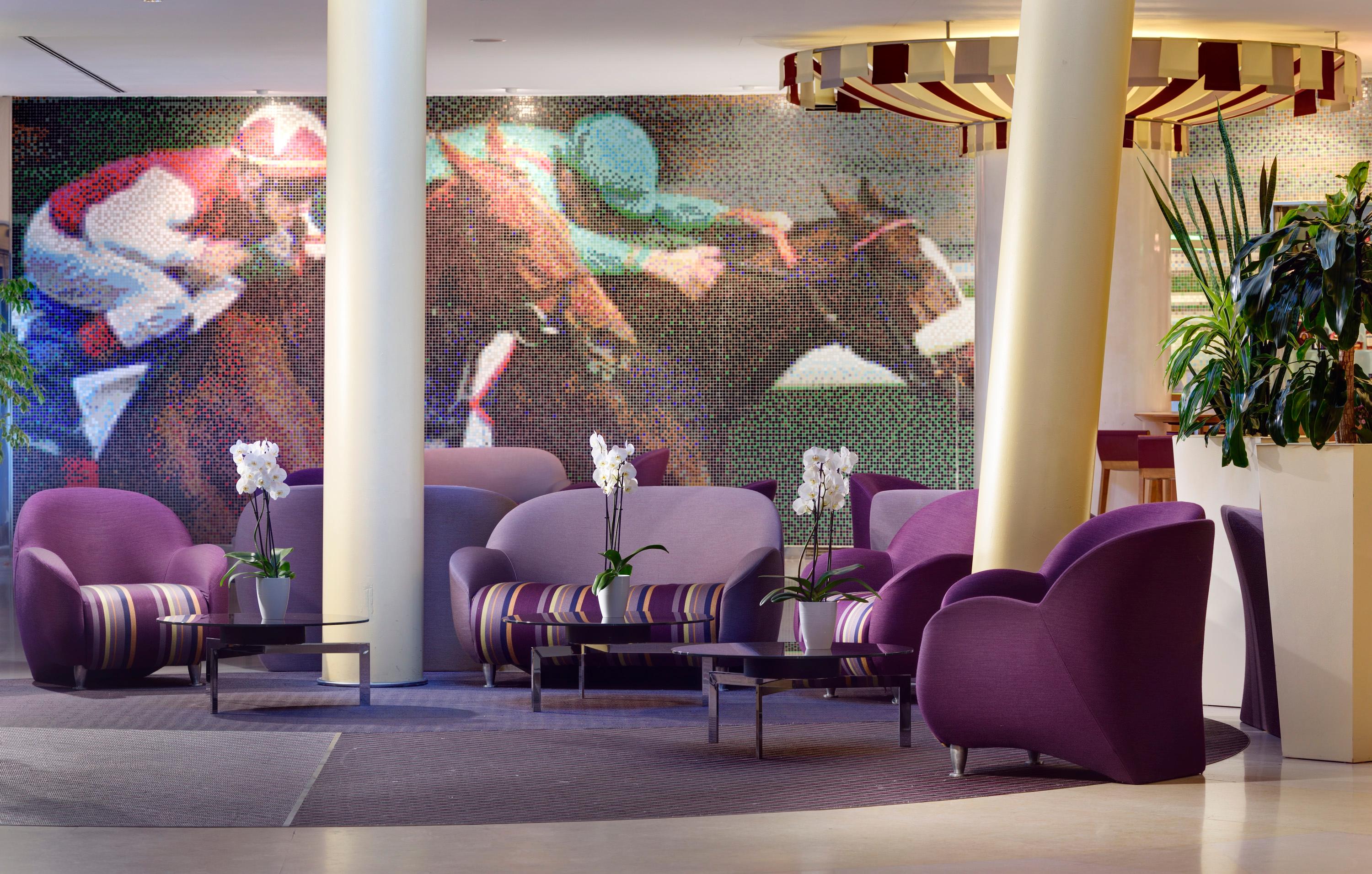 Vista Lobby UNAHOTELS Varese