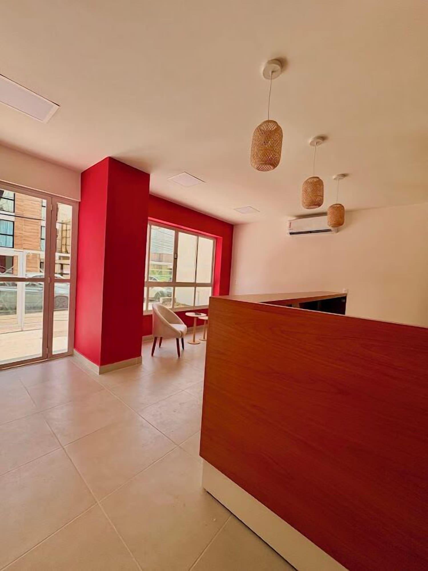 Vista do lobby Mart's Hotel