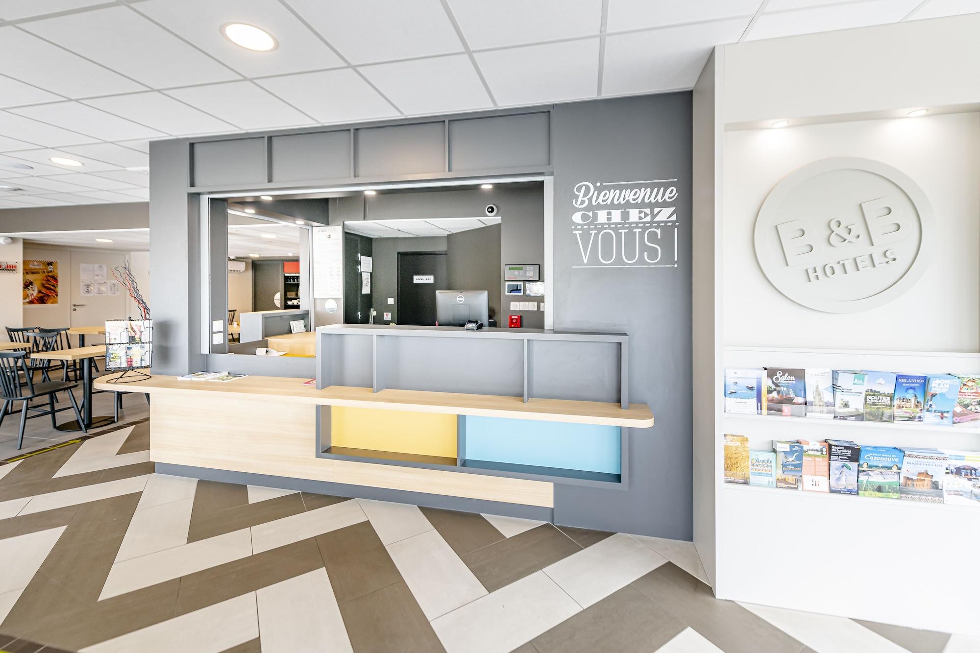 Vista Lobby B&B HOTEL BORDEAUX Le Haillan (4653)