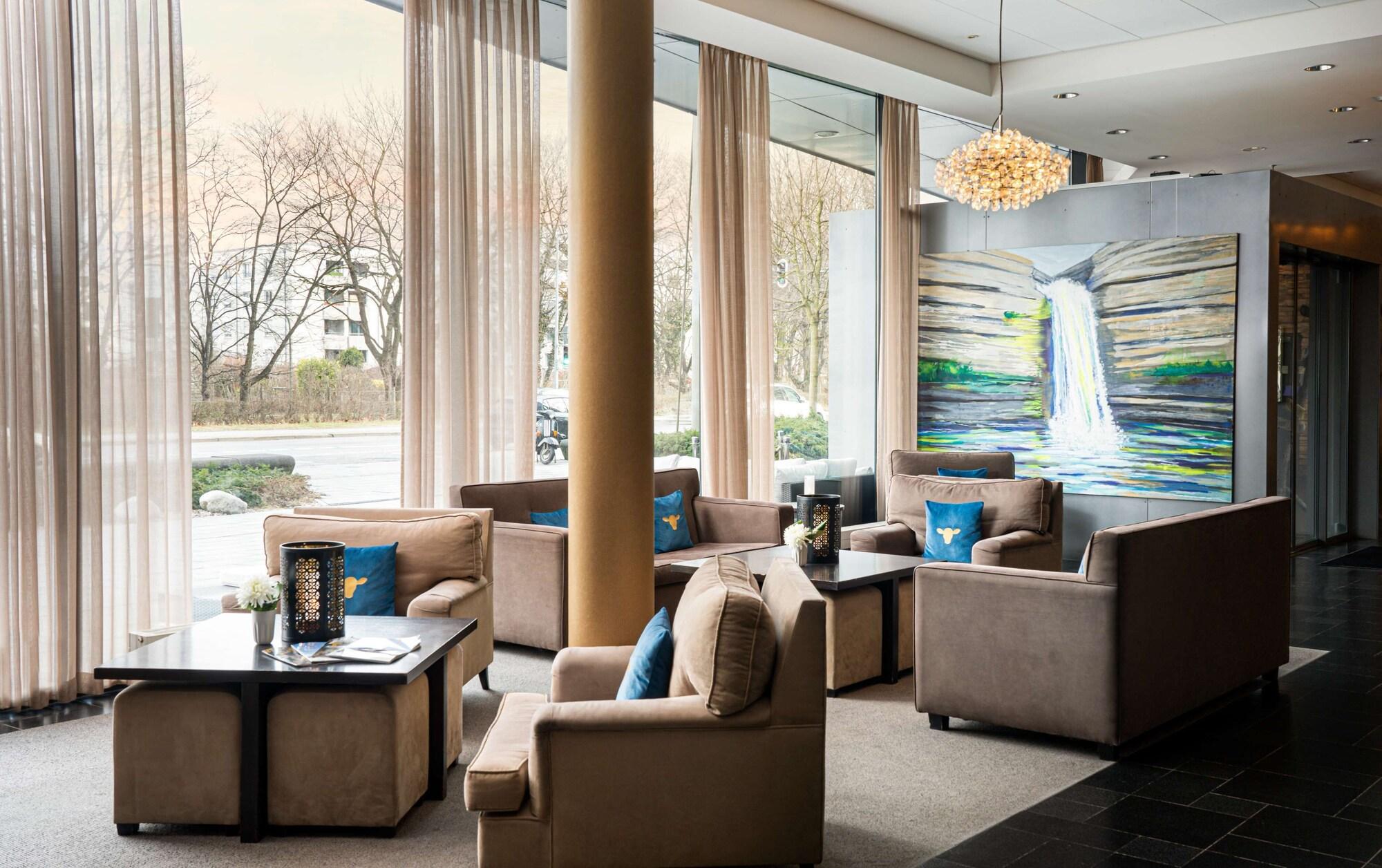 Vista Lobby The Rilano Hotel München