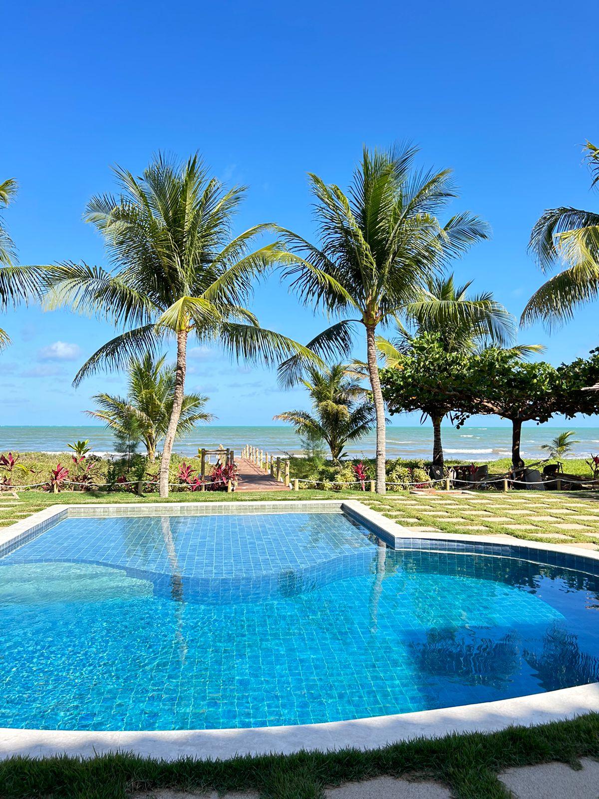Vista Piscina Pousada Villa Bougainville Maragogi