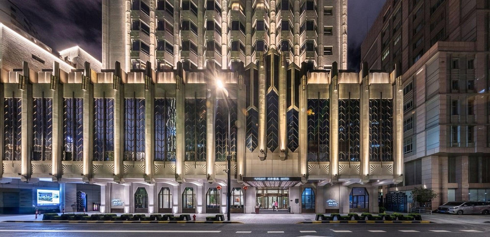 Vista Exterior Elegant International Hotel Shanghai - Bund Sichuan Road North Metro Station Branch