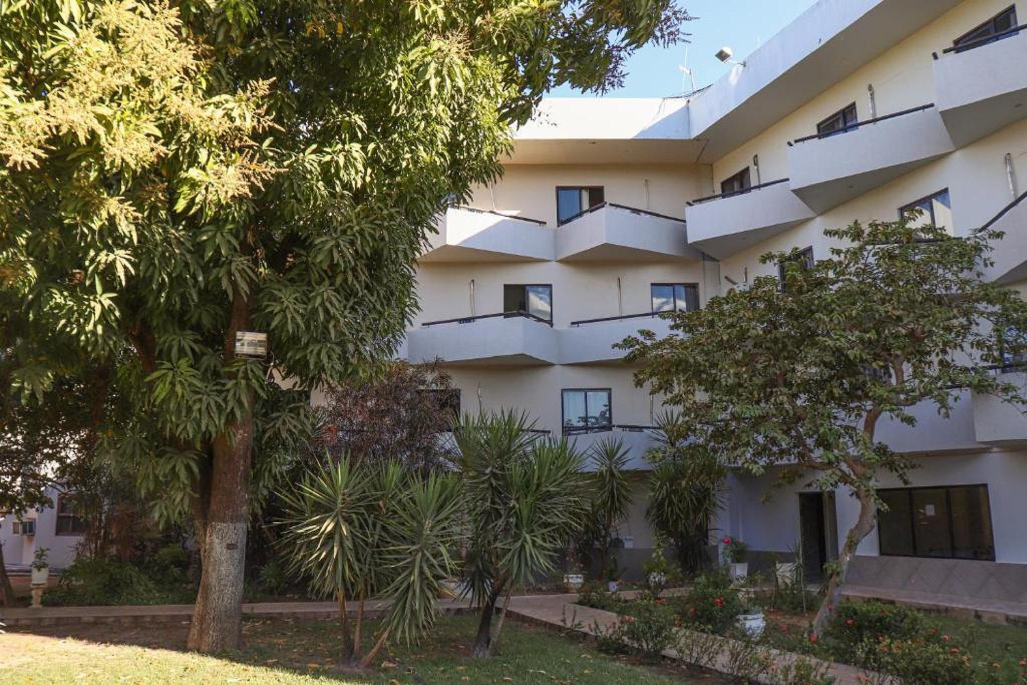 Vista da fachada Hotel Solar das Mangueiras