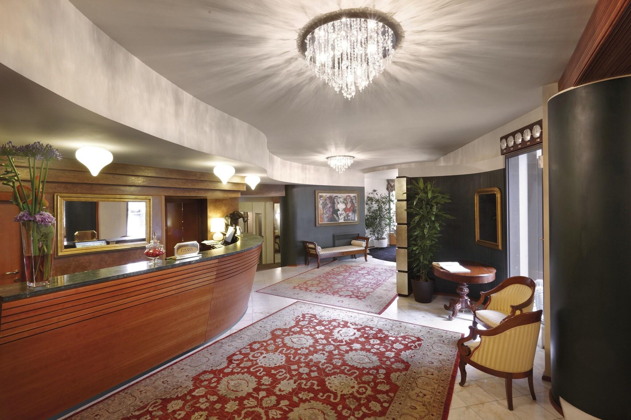Vista Lobby Albergo Celide