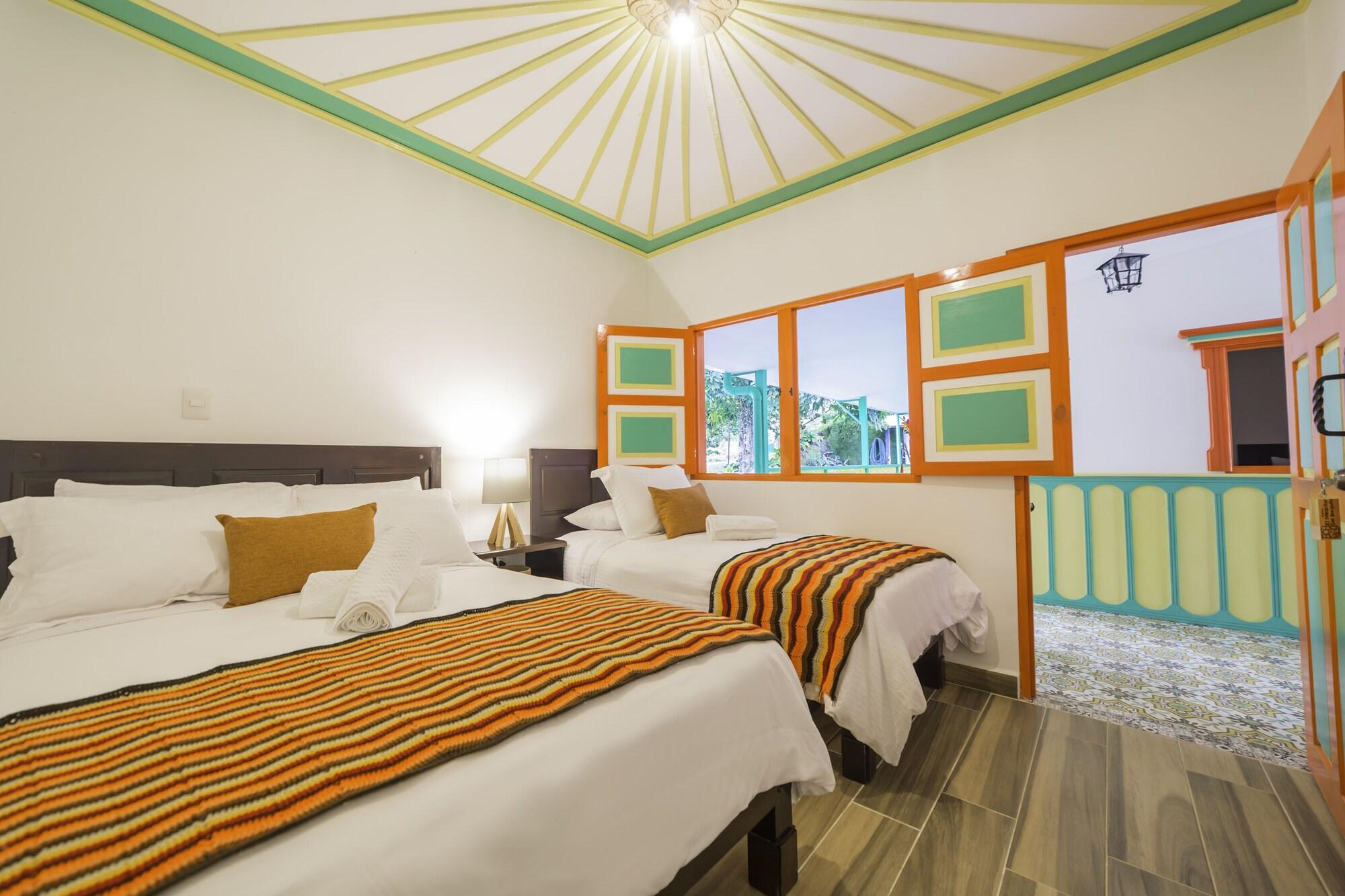 Equipamiento de Habitación Hotel Mirador de Boquia Salento