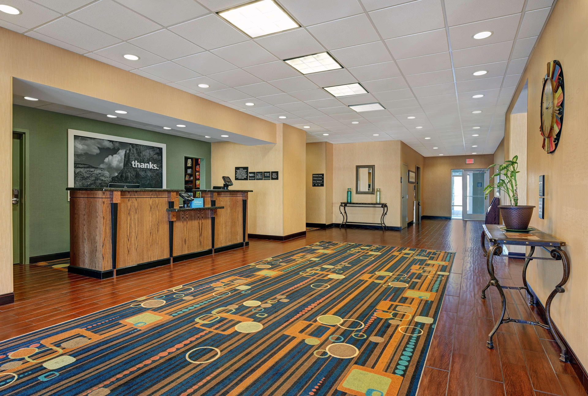 Vista Lobby Hampton Inn Lordsburg