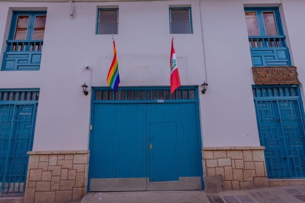 Vista Exterior Hawka Inka Hostal