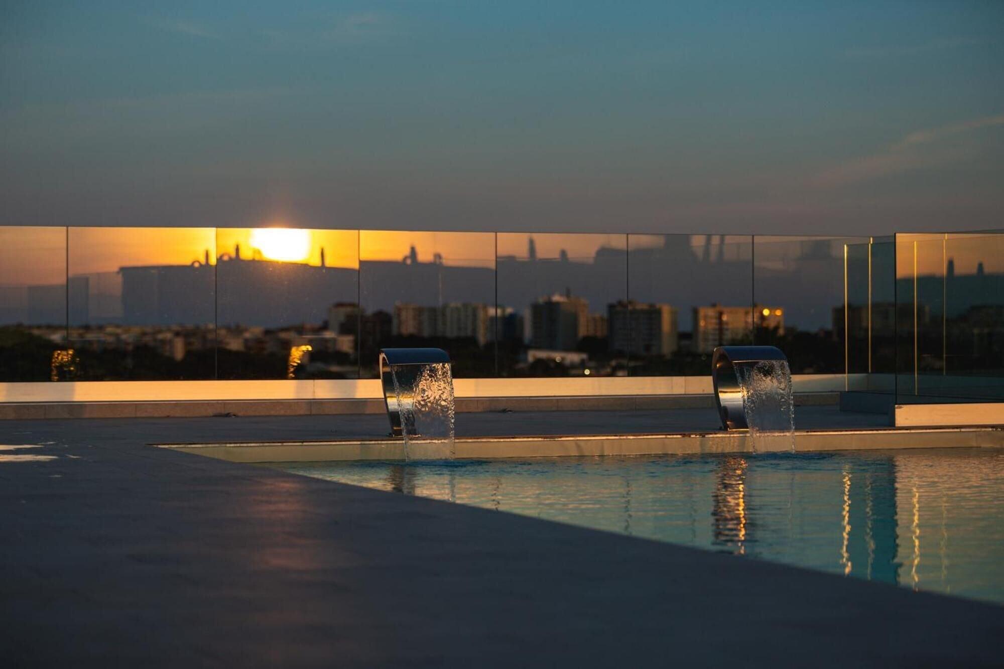 Vista Piscina Salina Hotel