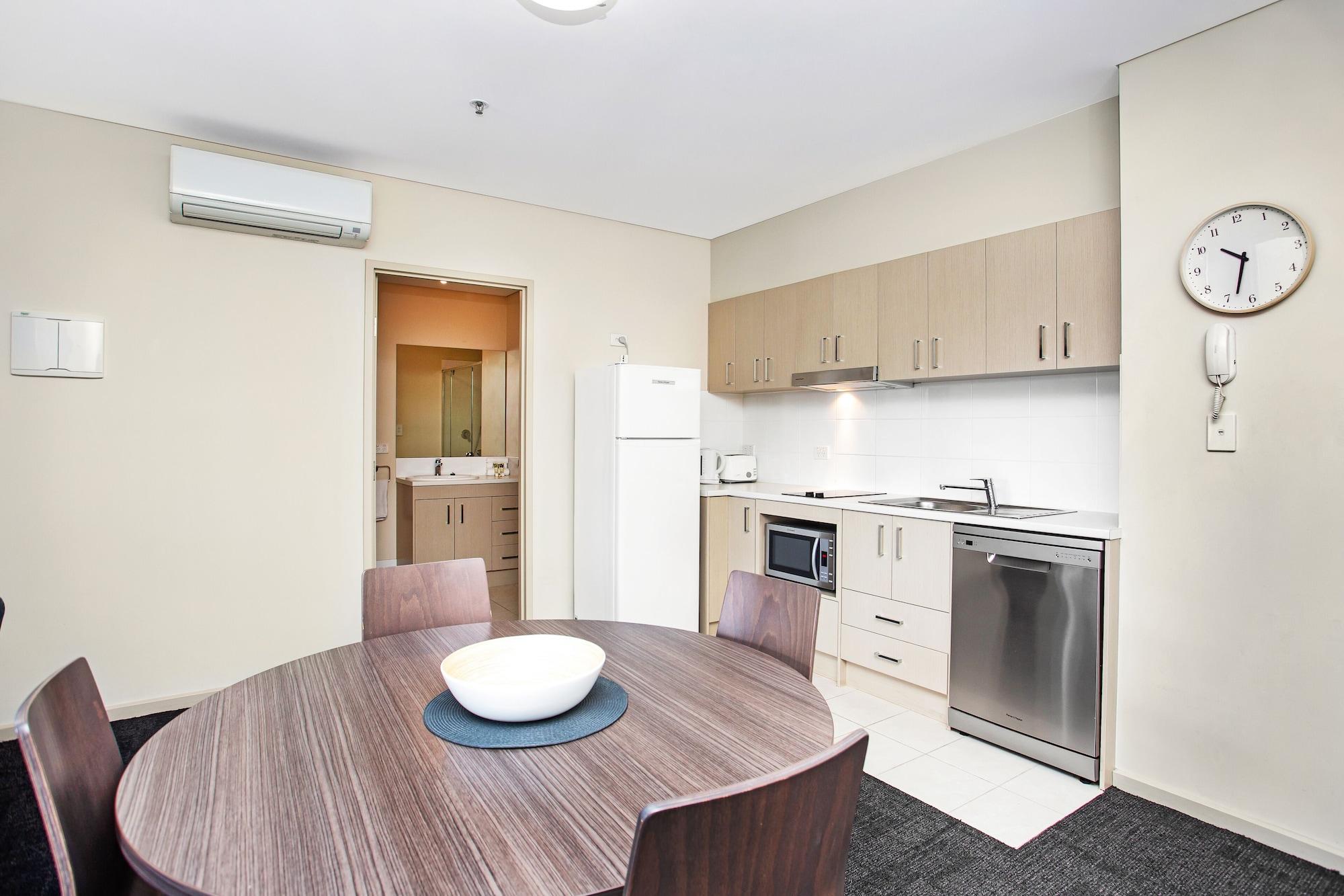 Equipamiento de Habitación Hume Serviced Apartments