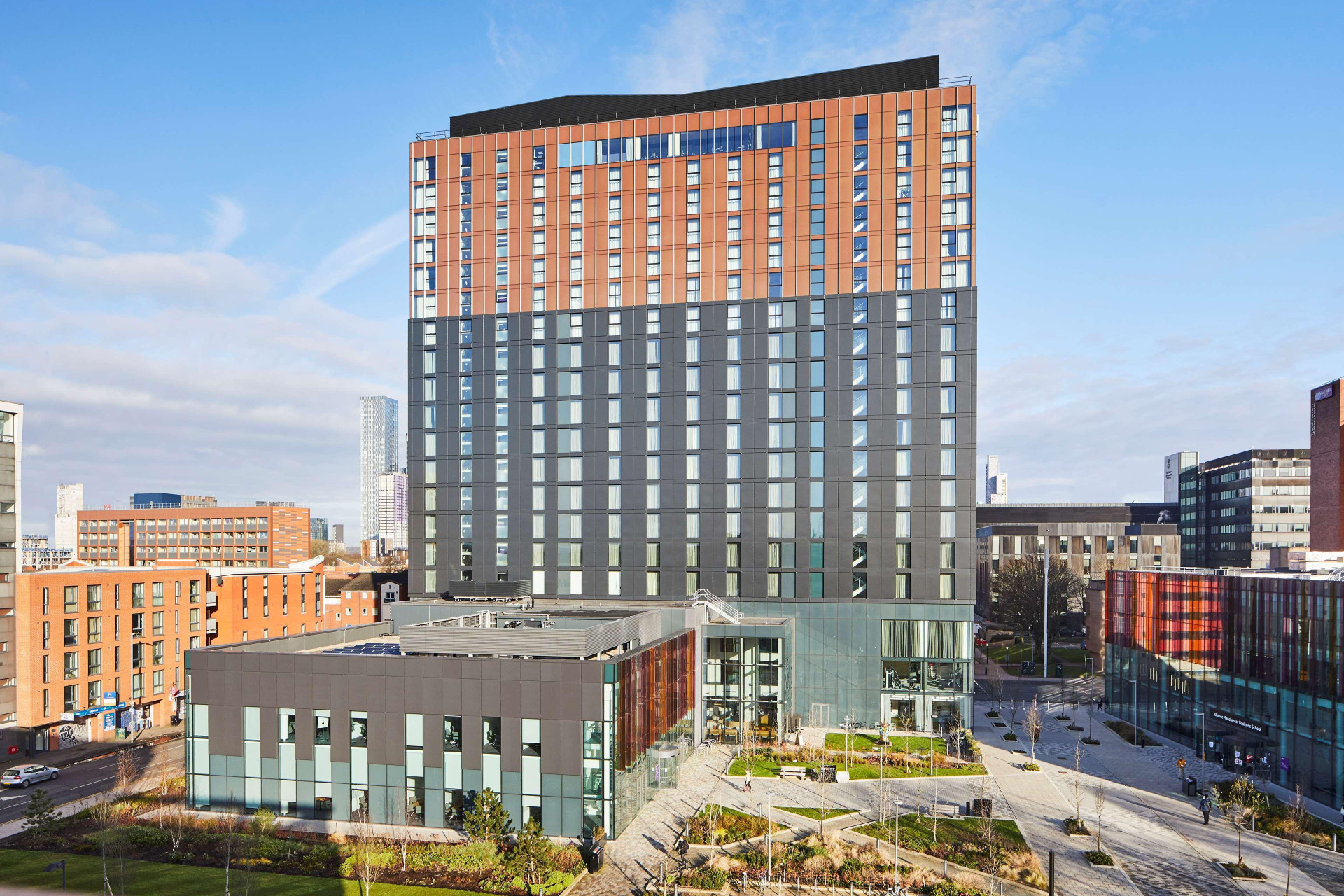 Vista Exterior Hyatt House Manchester - Aparthotel